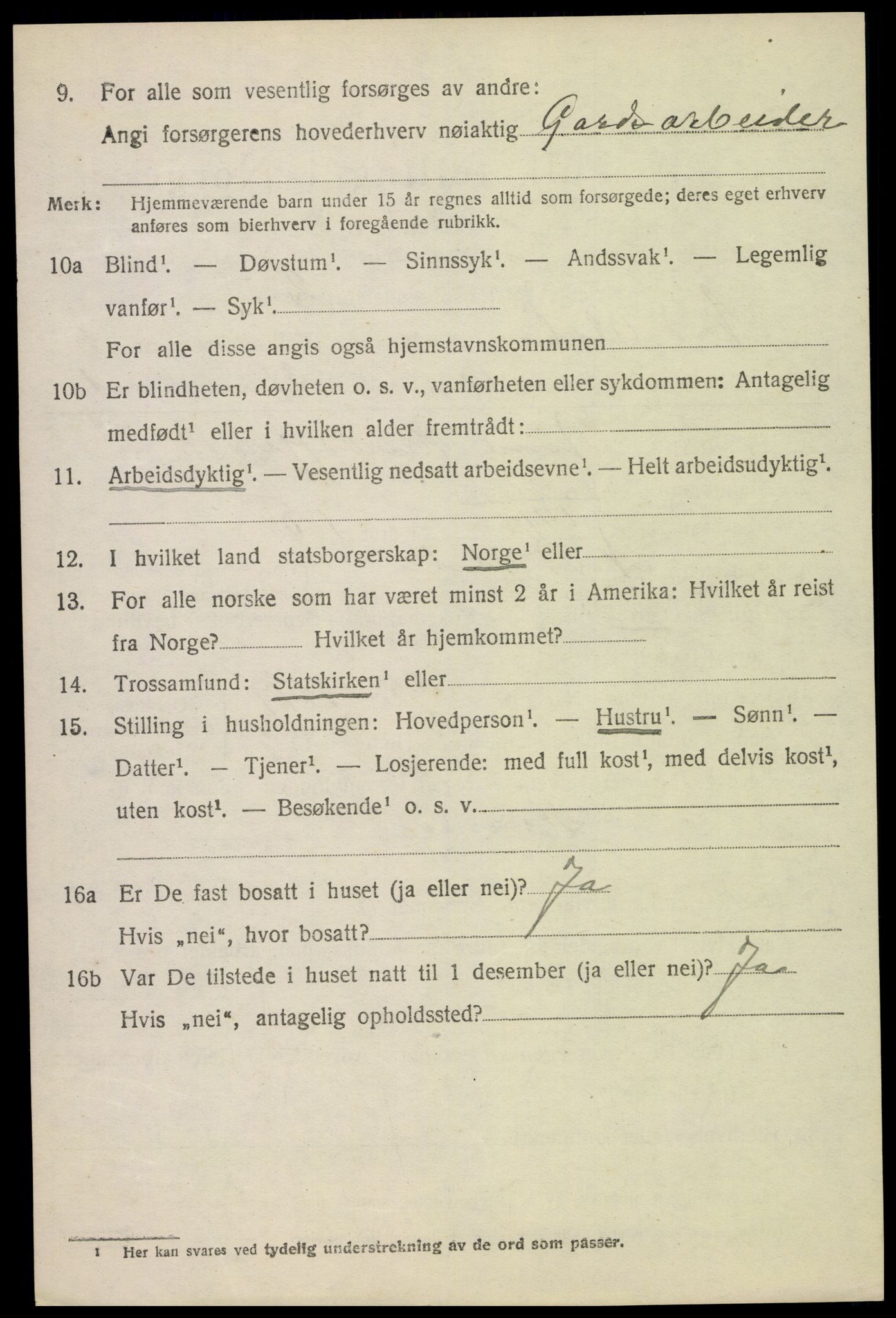 SAH, 1920 census for Nord-Odal, 1920, p. 6824