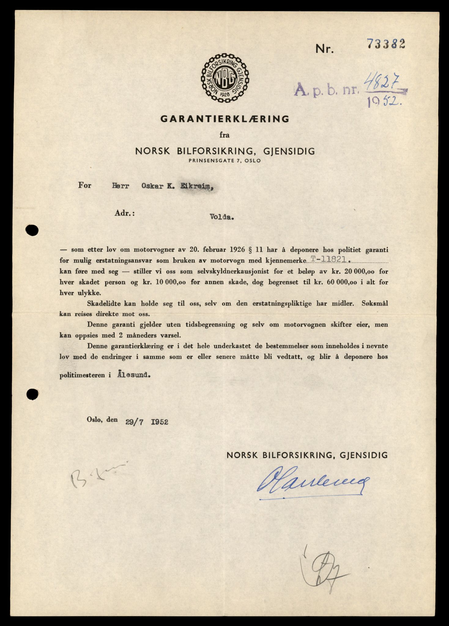 Møre og Romsdal vegkontor - Ålesund trafikkstasjon, AV/SAT-A-4099/F/Fe/L0031: Registreringskort for kjøretøy T 11800 - T 11996, 1927-1998, p. 437