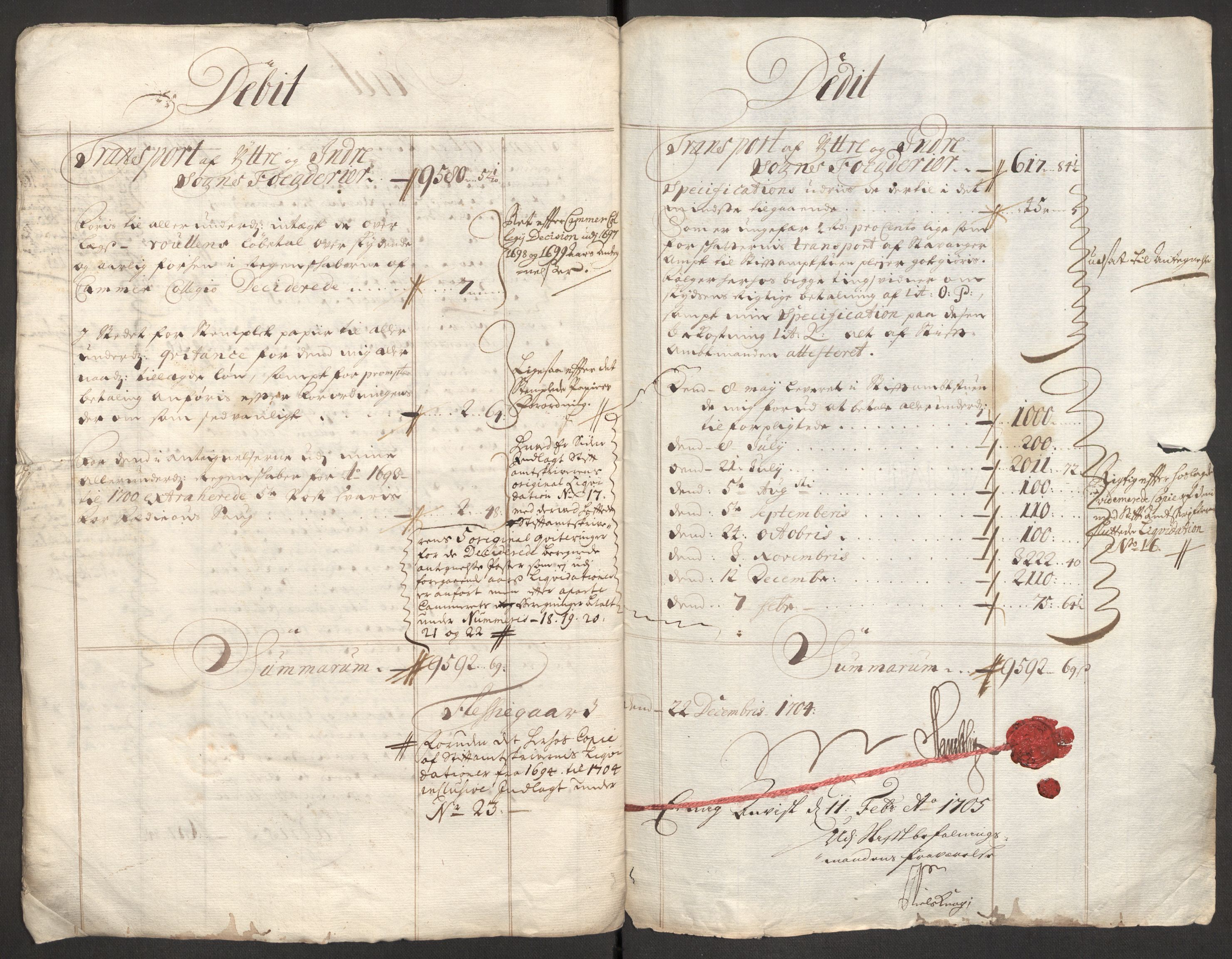 Rentekammeret inntil 1814, Reviderte regnskaper, Fogderegnskap, AV/RA-EA-4092/R52/L3313: Fogderegnskap Sogn, 1703-1704, p. 275