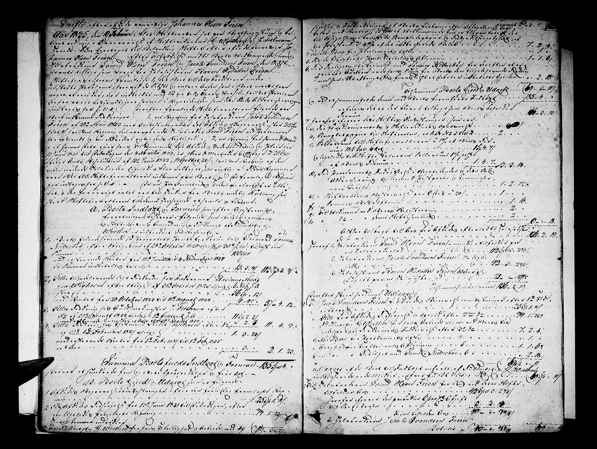 Stavanger byfogd, AV/SAST-A-101408/001/5/50/503BB/L0010A: Skifteprotokoll, 1834-1849, p. 9b-10a