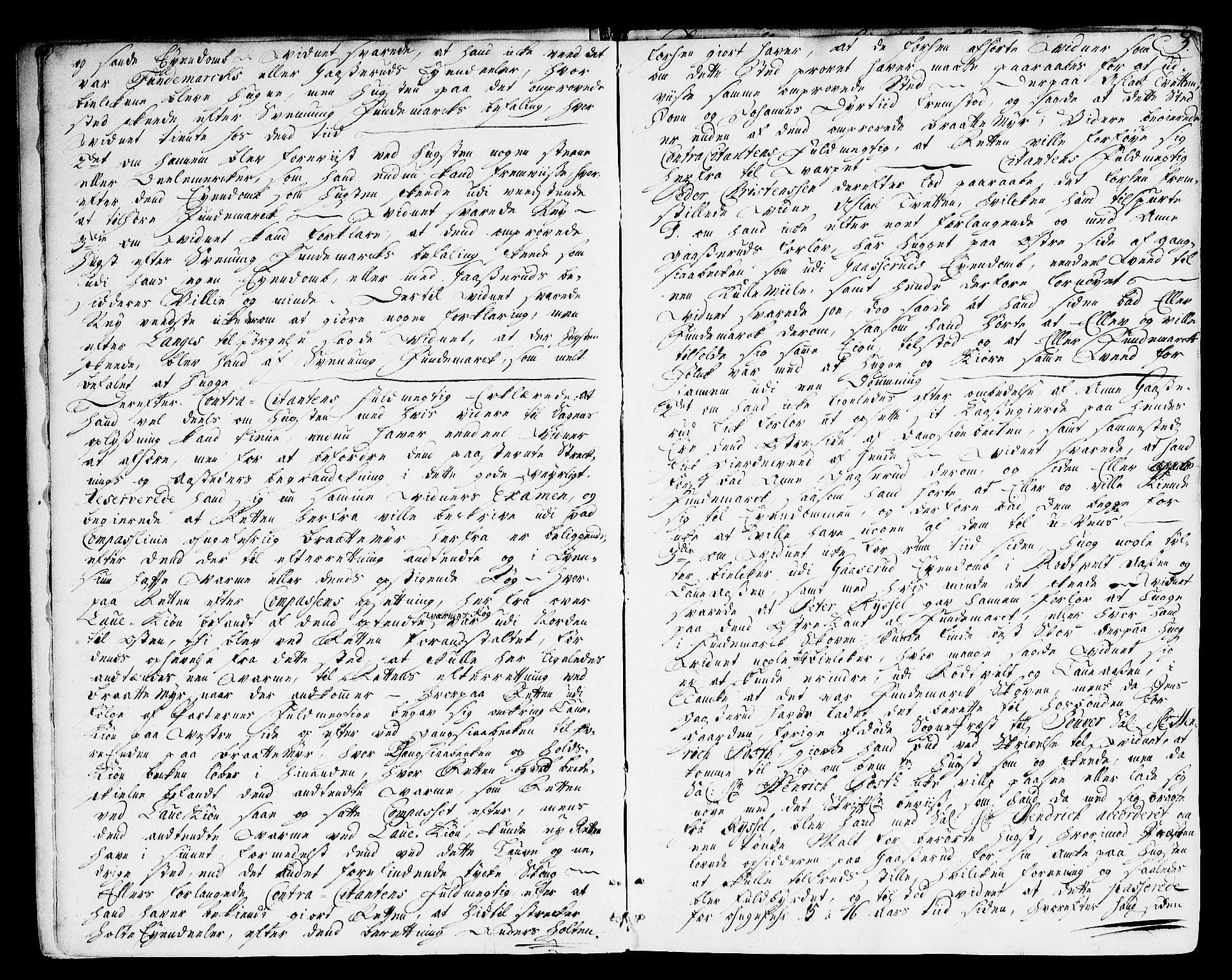 Nedre Telemark sorenskriveri, AV/SAKO-A-135/F/Fa/L0013: Tingbok, 1731-1733, p. 3