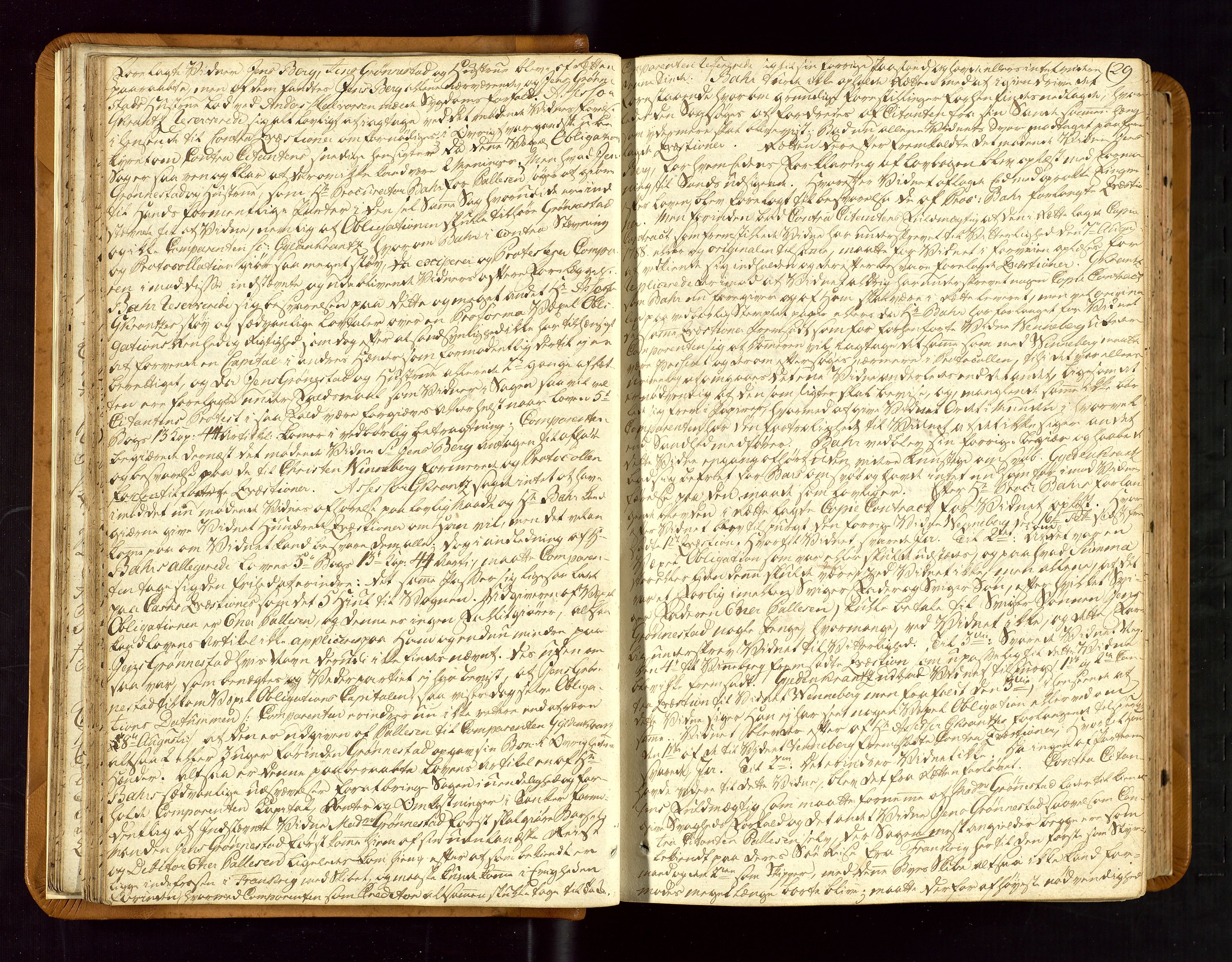 Stavanger byfogd, AV/SAST-A-101408/001/3/30/30BA/L0047: Bytingprotkoll, 1788-1798, p. 28b-29a