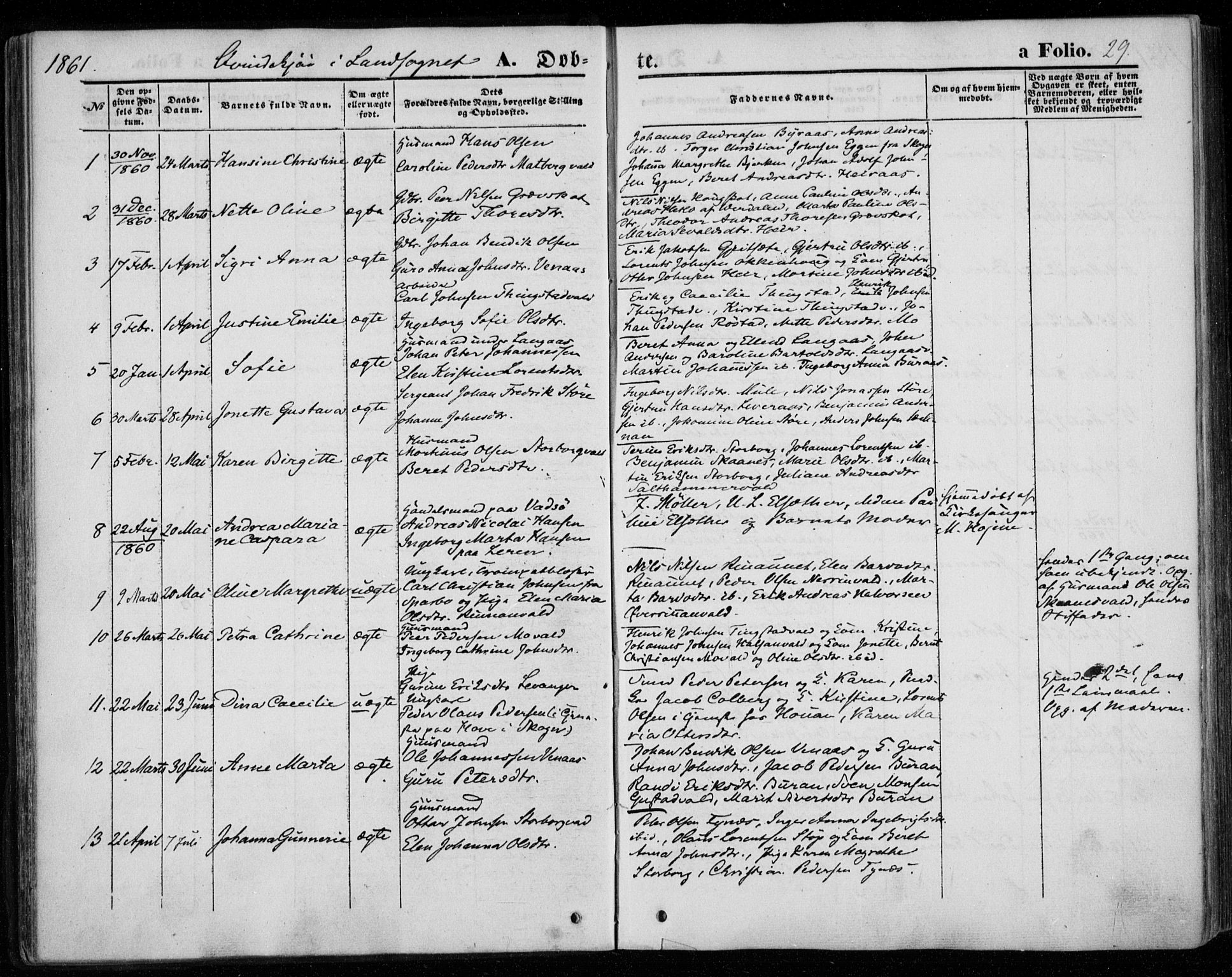 Ministerialprotokoller, klokkerbøker og fødselsregistre - Nord-Trøndelag, SAT/A-1458/720/L0184: Parish register (official) no. 720A02 /2, 1855-1863, p. 29