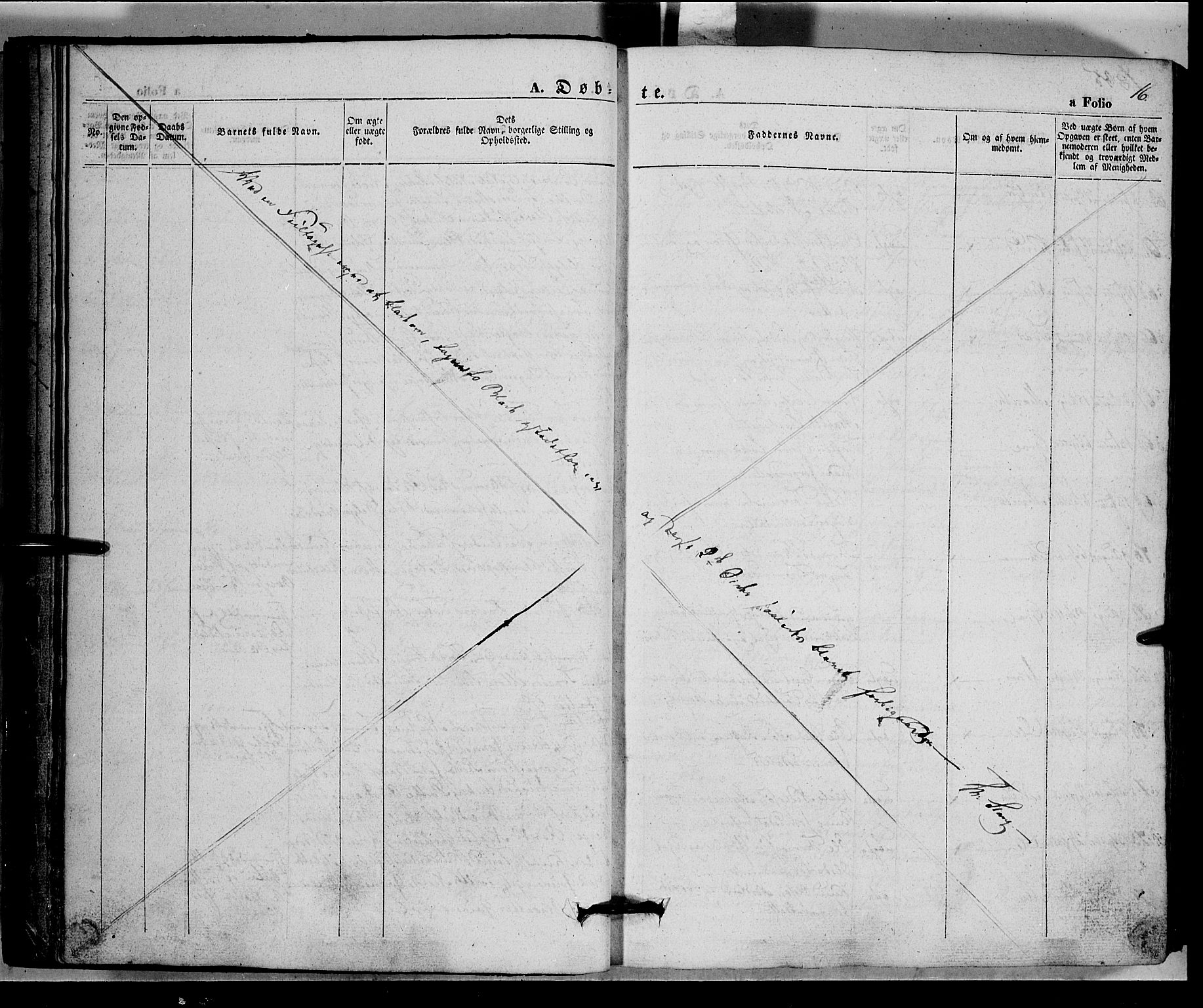 Vang prestekontor, Valdres, SAH/PREST-140/H/Ha/L0005: Parish register (official) no. 5, 1831-1845, p. 16
