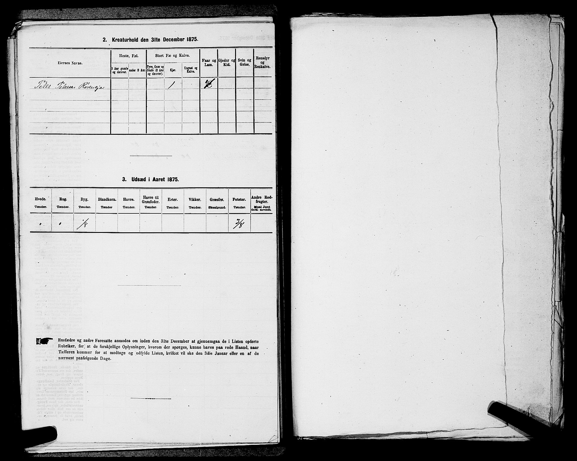 SAKO, 1875 census for 0624P Eiker, 1875, p. 1432