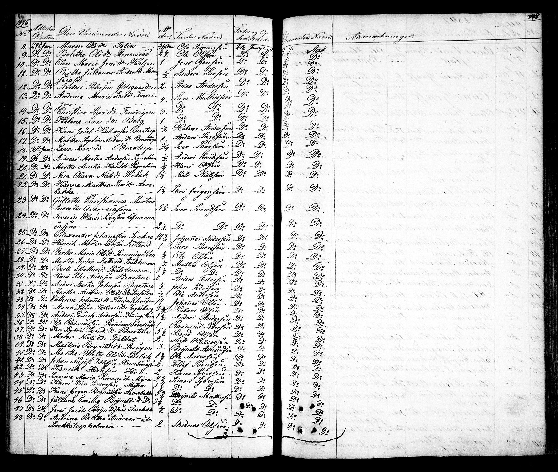 Idd prestekontor Kirkebøker, AV/SAO-A-10911/F/Fc/L0003: Parish register (official) no. III 3, 1832-1847, p. 348
