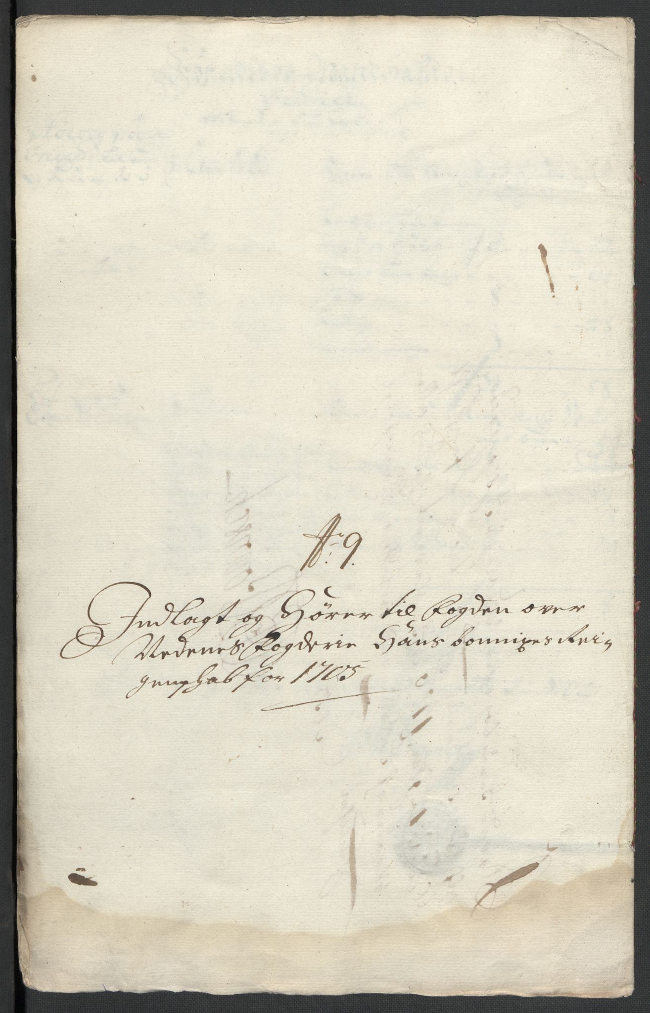 Rentekammeret inntil 1814, Reviderte regnskaper, Fogderegnskap, AV/RA-EA-4092/R39/L2317: Fogderegnskap Nedenes, 1704-1705, p. 458