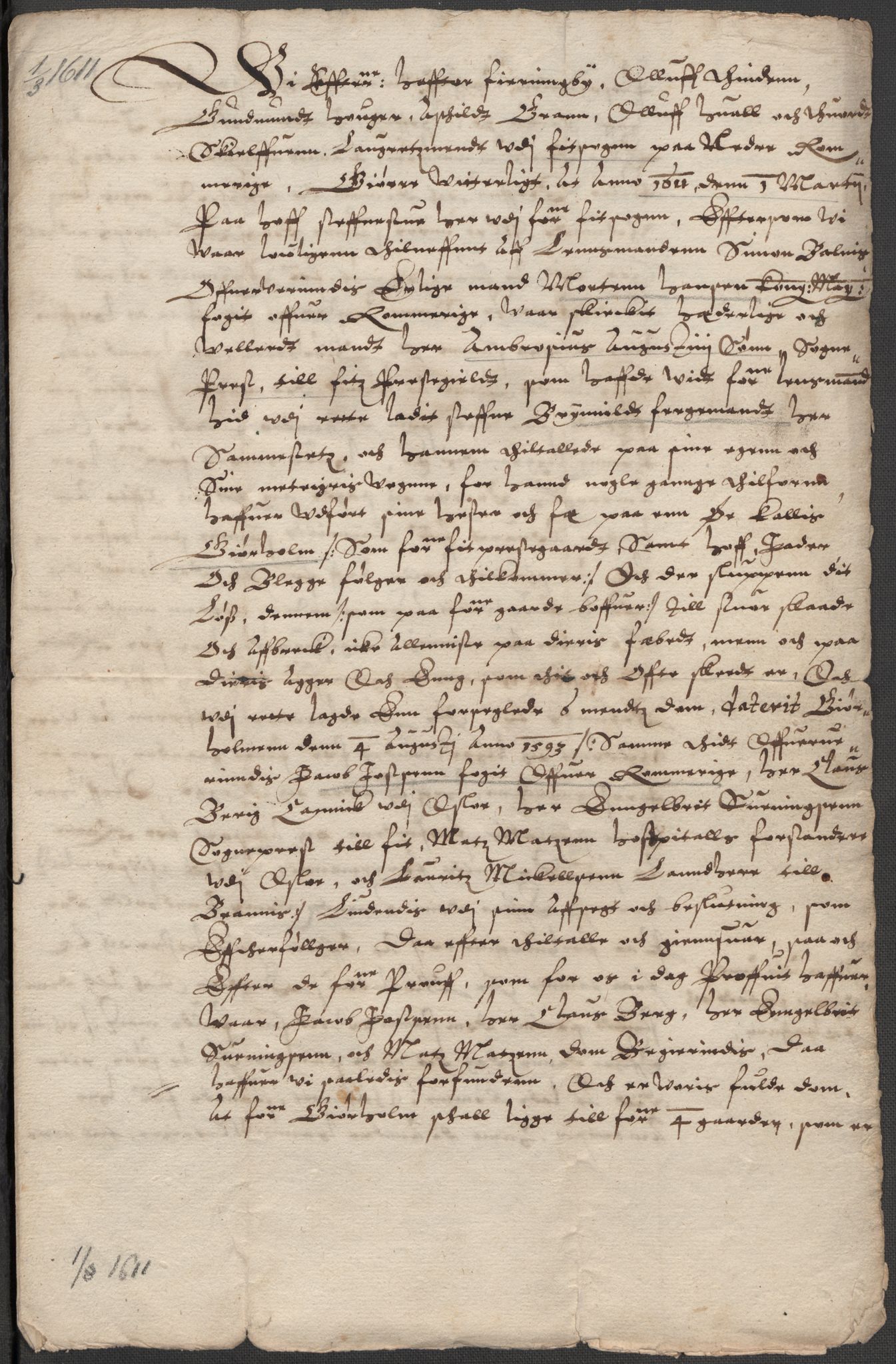 Riksarkivets diplomsamling, AV/RA-EA-5965/F15/L0008: Prestearkiv - Akershus, 1581-1619, p. 65