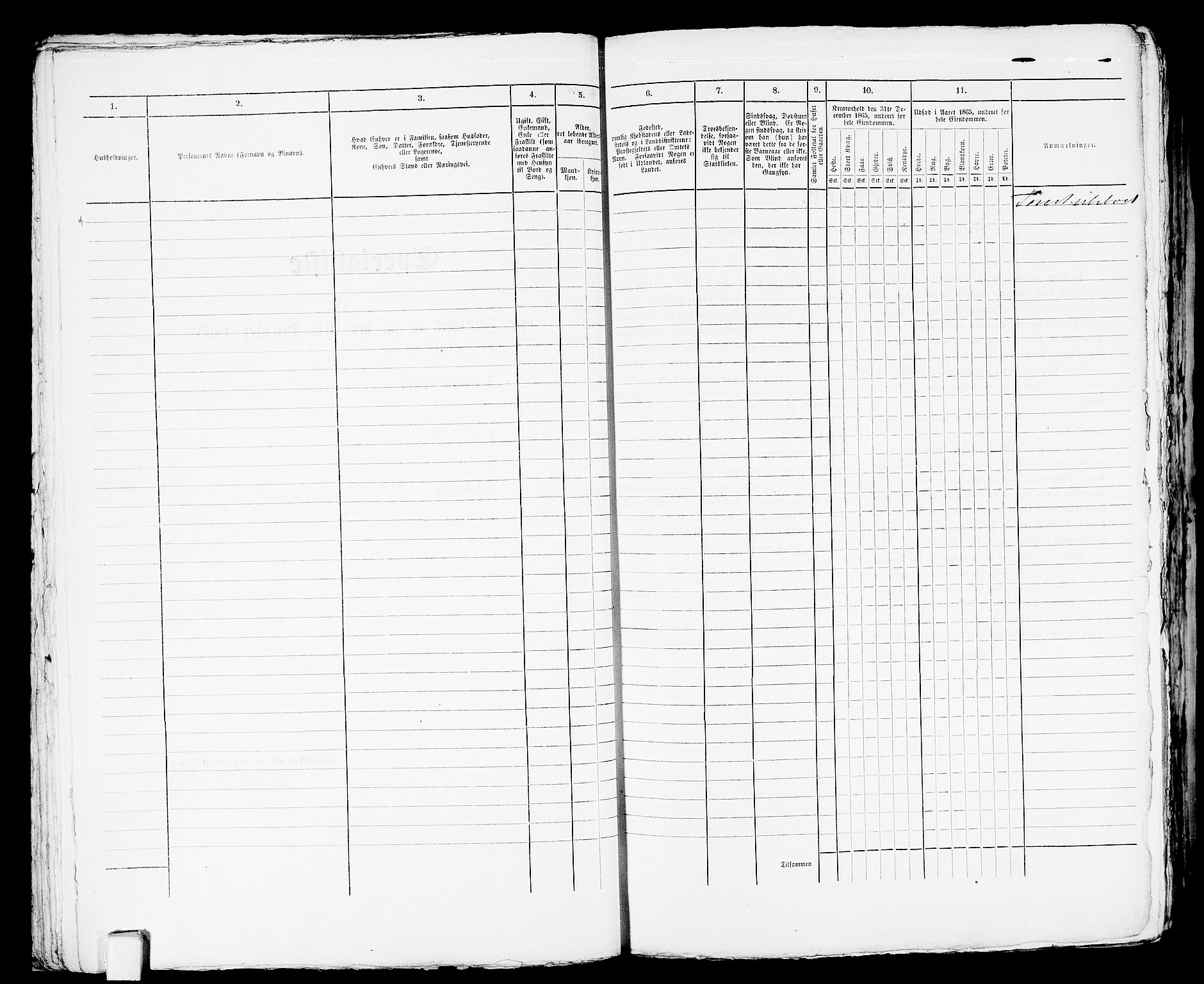 RA, 1865 census for Sandeherred/Sandefjord, 1865, p. 51