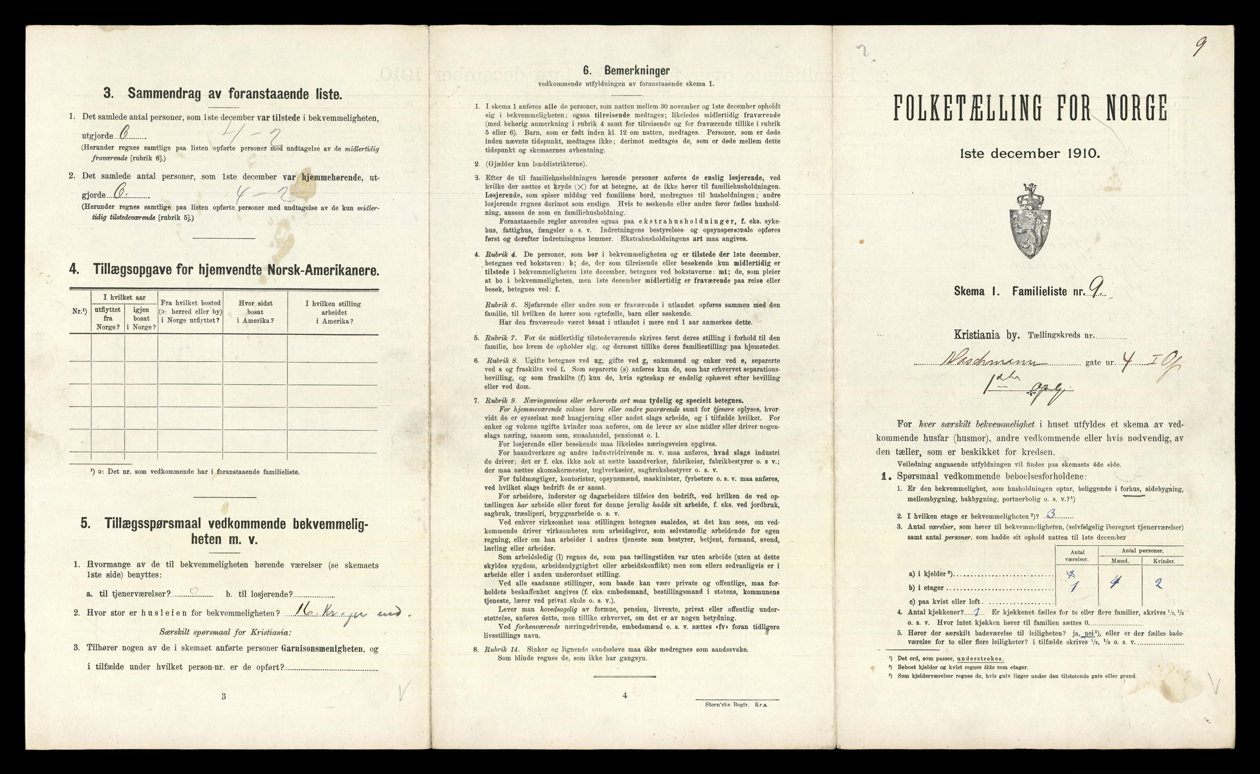 RA, 1910 census for Kristiania, 1910, p. 62737