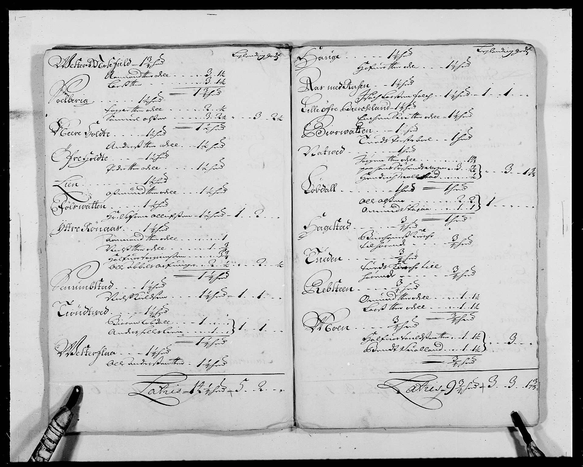 Rentekammeret inntil 1814, Reviderte regnskaper, Fogderegnskap, AV/RA-EA-4092/R39/L2311: Fogderegnskap Nedenes, 1690-1692, p. 165