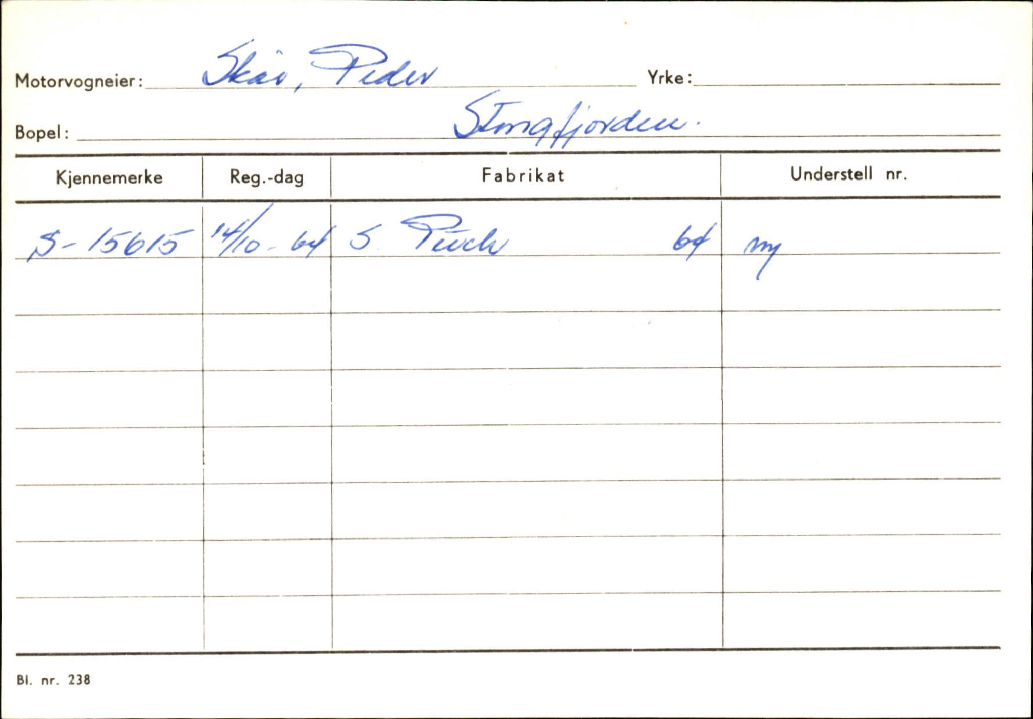 Statens vegvesen, Sogn og Fjordane vegkontor, AV/SAB-A-5301/4/F/L0132: Eigarregister Askvoll A-Å. Balestrand A-Å, 1945-1975, p. 1135