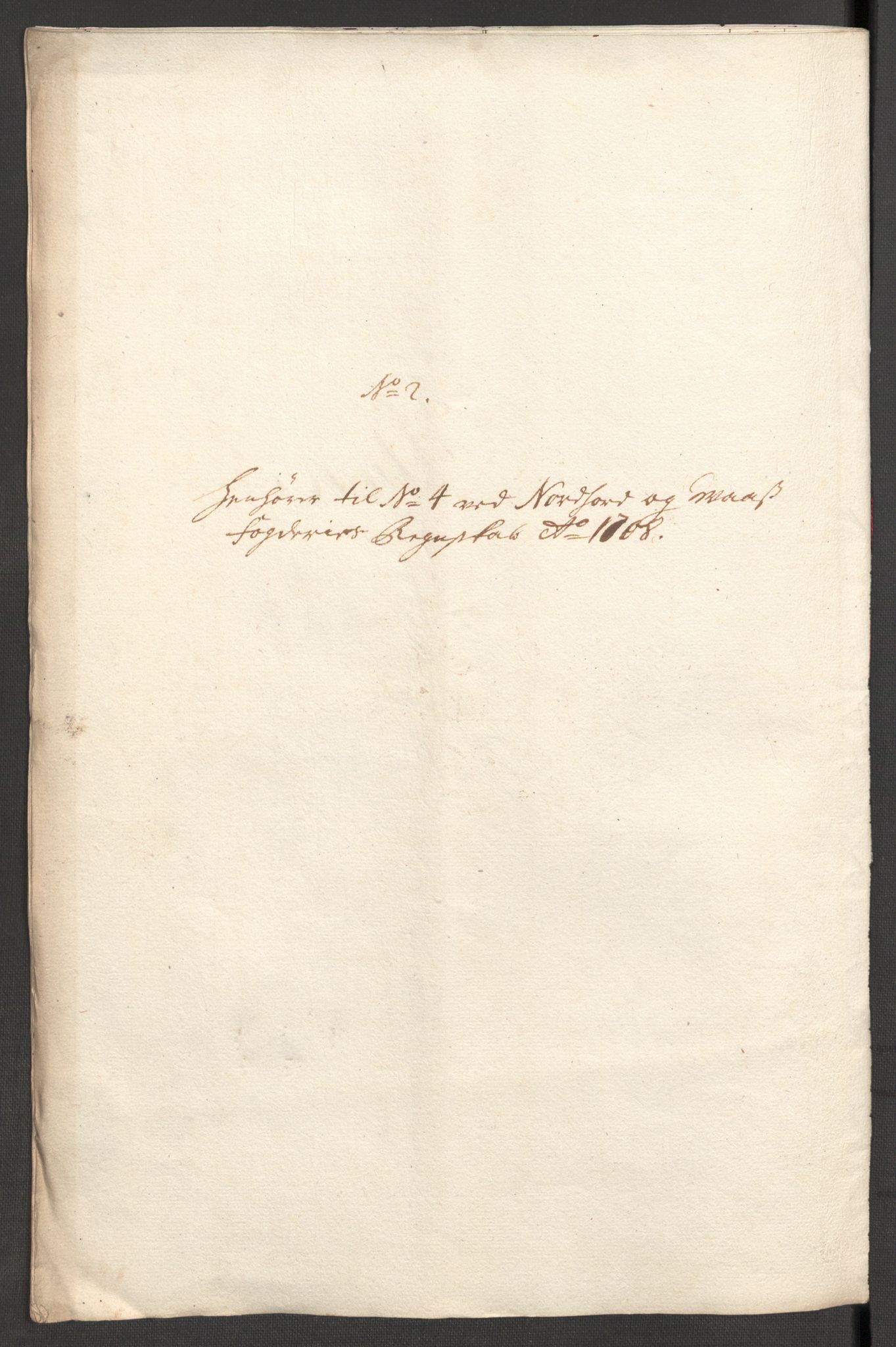 Rentekammeret inntil 1814, Reviderte regnskaper, Fogderegnskap, AV/RA-EA-4092/R51/L3189: Fogderegnskap Nordhordland og Voss, 1708, p. 78