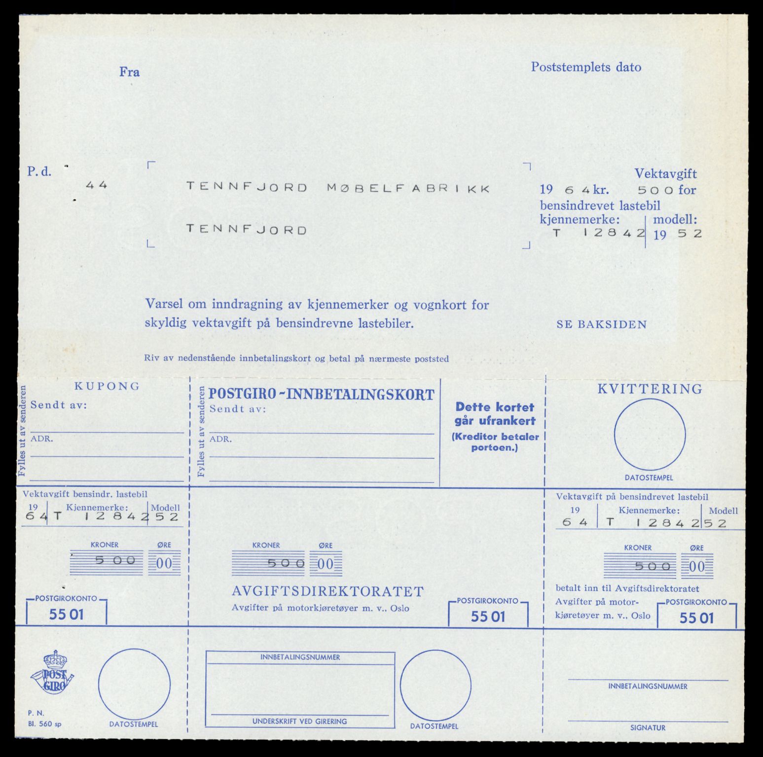 Møre og Romsdal vegkontor - Ålesund trafikkstasjon, AV/SAT-A-4099/F/Fe/L0036: Registreringskort for kjøretøy T 12831 - T 13030, 1927-1998, p. 283