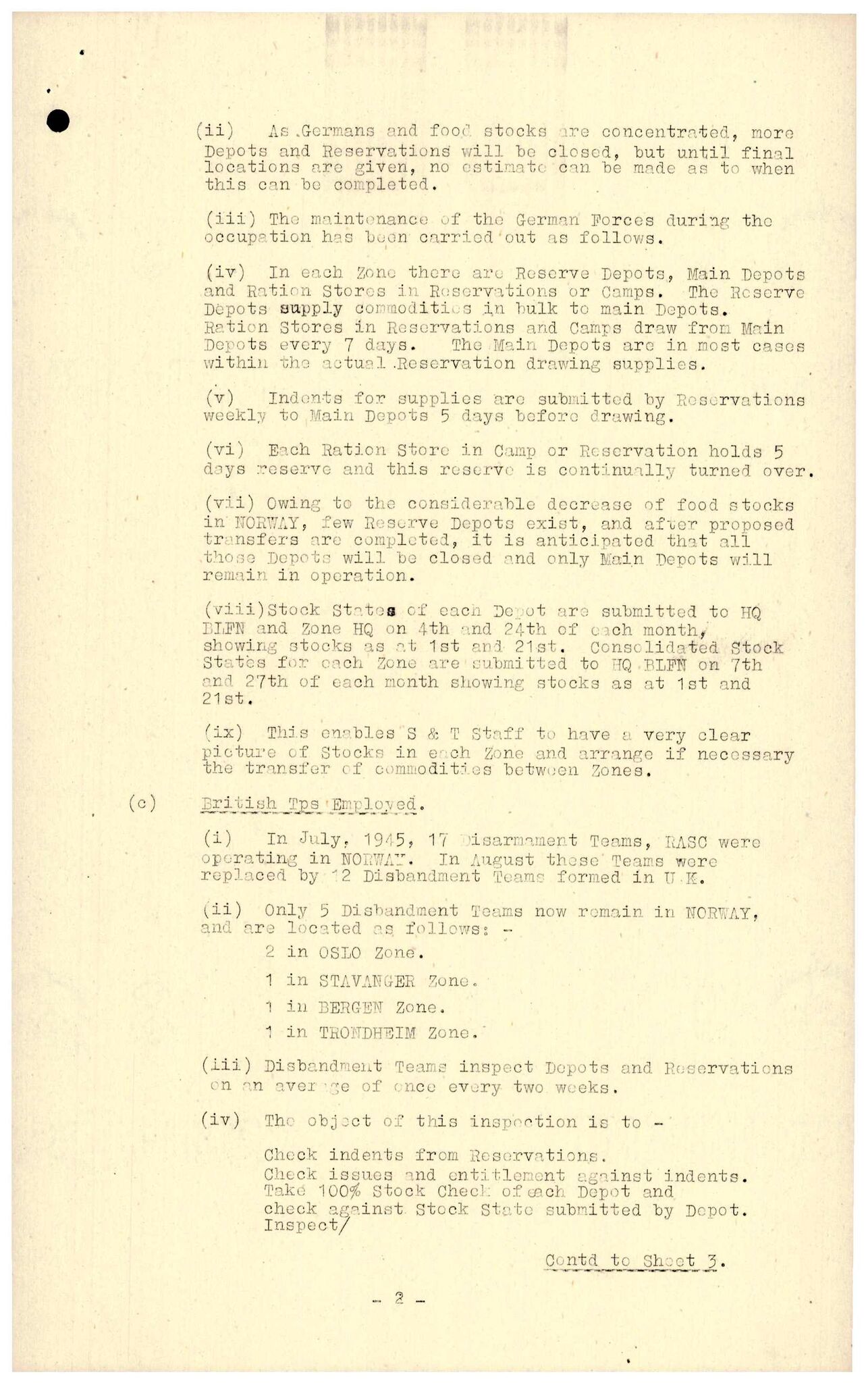 Forsvarets Overkommando. 2 kontor. Arkiv 11.4. Spredte tyske arkivsaker, AV/RA-RAFA-7031/D/Dar/Darc/L0015: FO.II, 1945-1946, p. 73