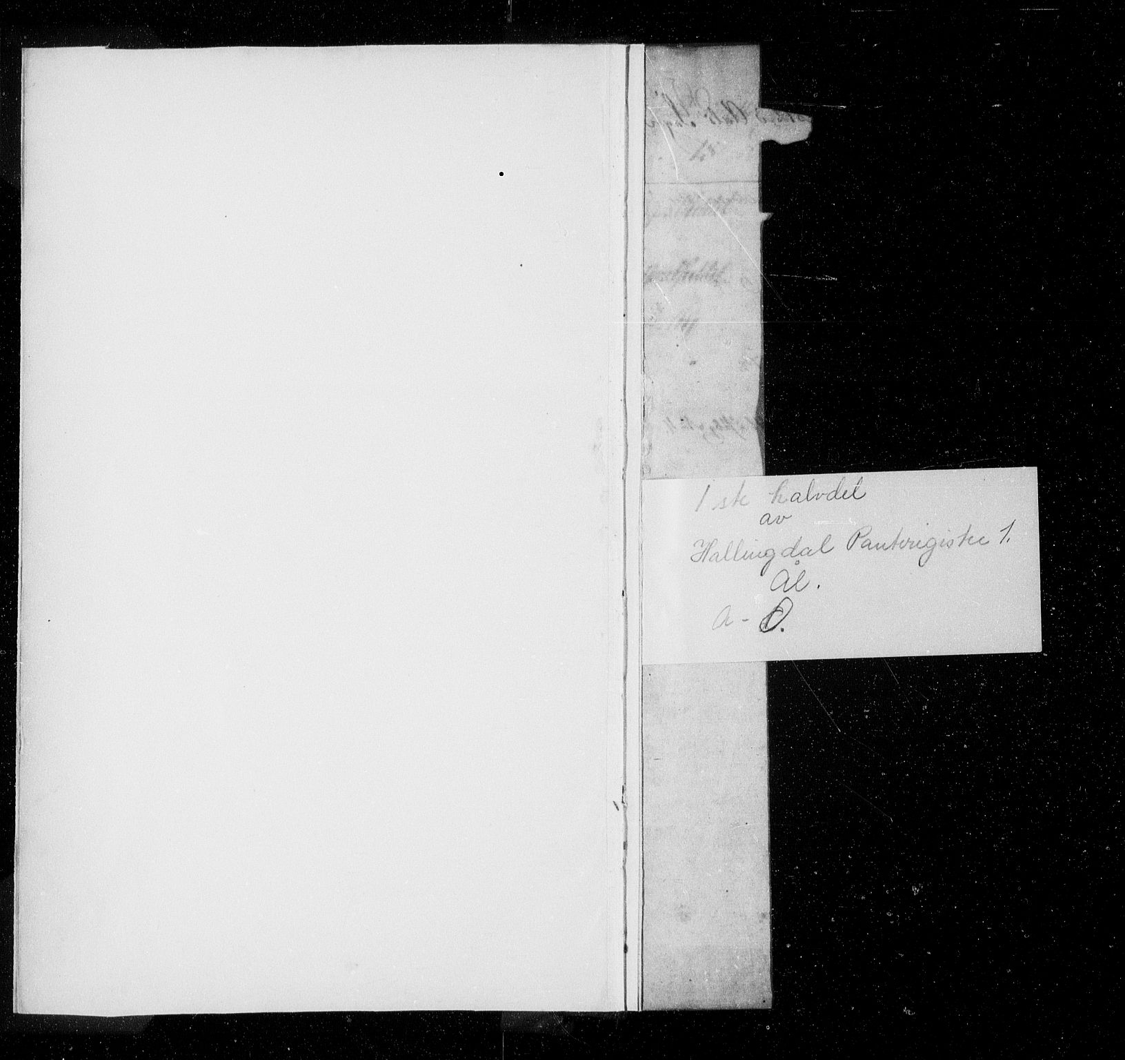Hallingdal sorenskriveri, SAKO/A-121/G/Gb/Gbb/L0001a: Mortgage register no. II 1, 1812-1864