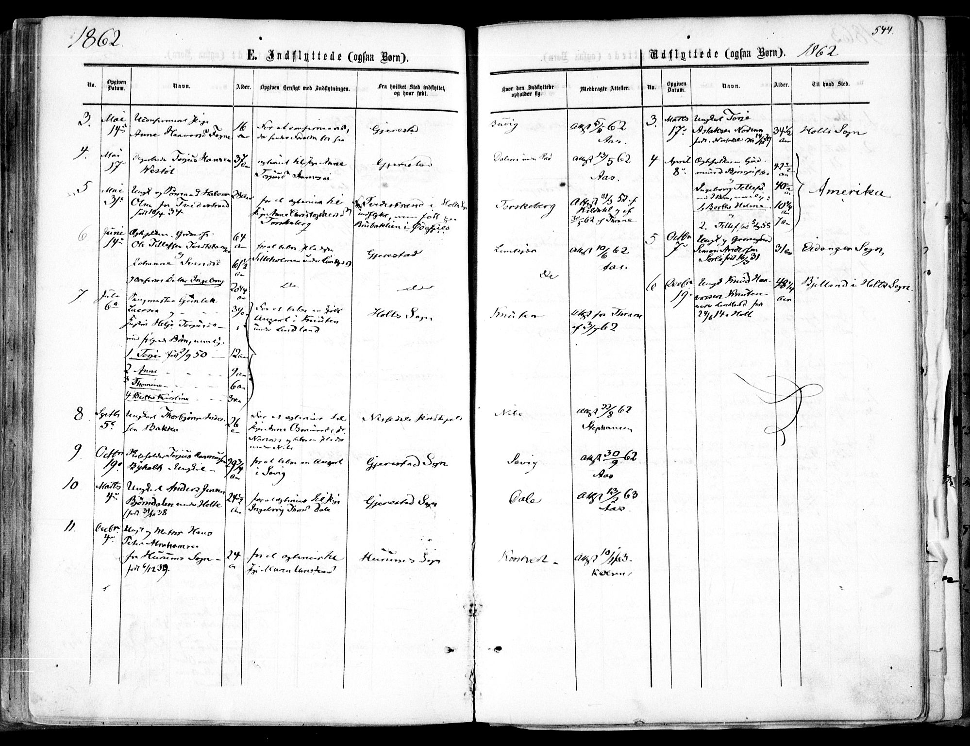 Søndeled sokneprestkontor, AV/SAK-1111-0038/F/Fa/L0003: Parish register (official) no. A 3, 1861-1879, p. 544