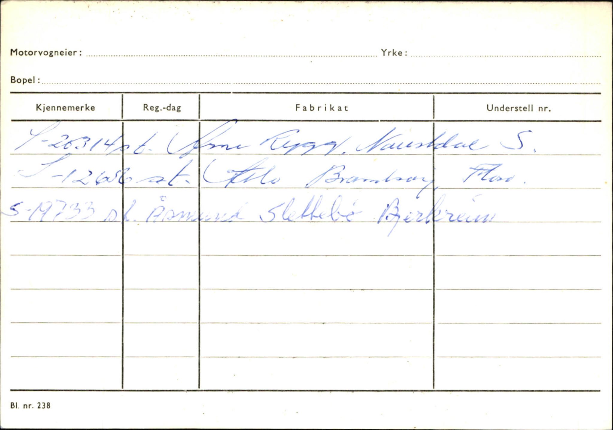 Statens vegvesen, Sogn og Fjordane vegkontor, AV/SAB-A-5301/4/F/L0125: Eigarregister Sogndal V-Å. Aurland A-Å. Fjaler A-N, 1945-1975, p. 2662