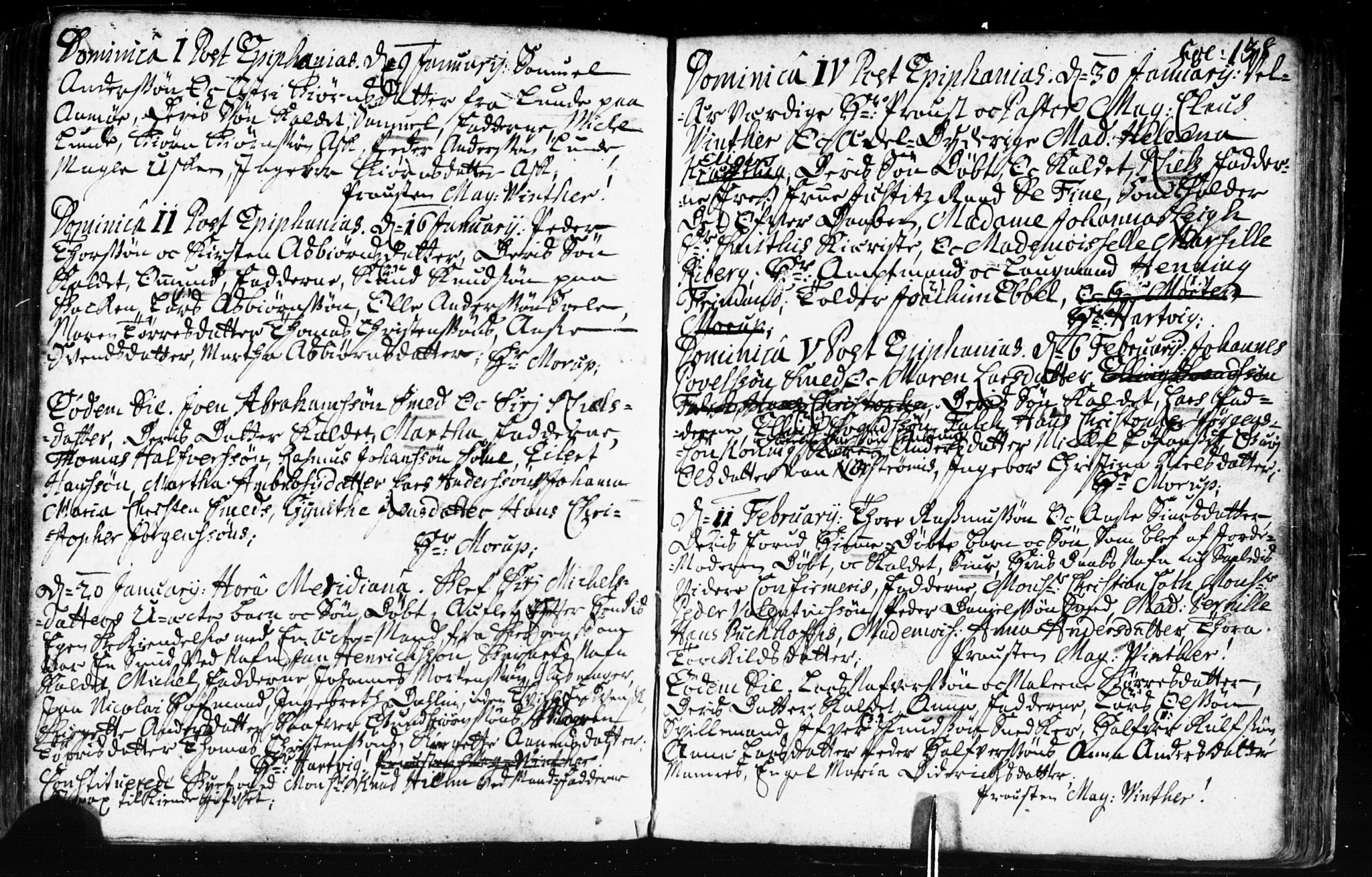 Domkirken sokneprestkontor, AV/SAST-A-101812/001/30/30BB/L0002: Parish register (copy) no. B 2, 1714-1733, p. 138