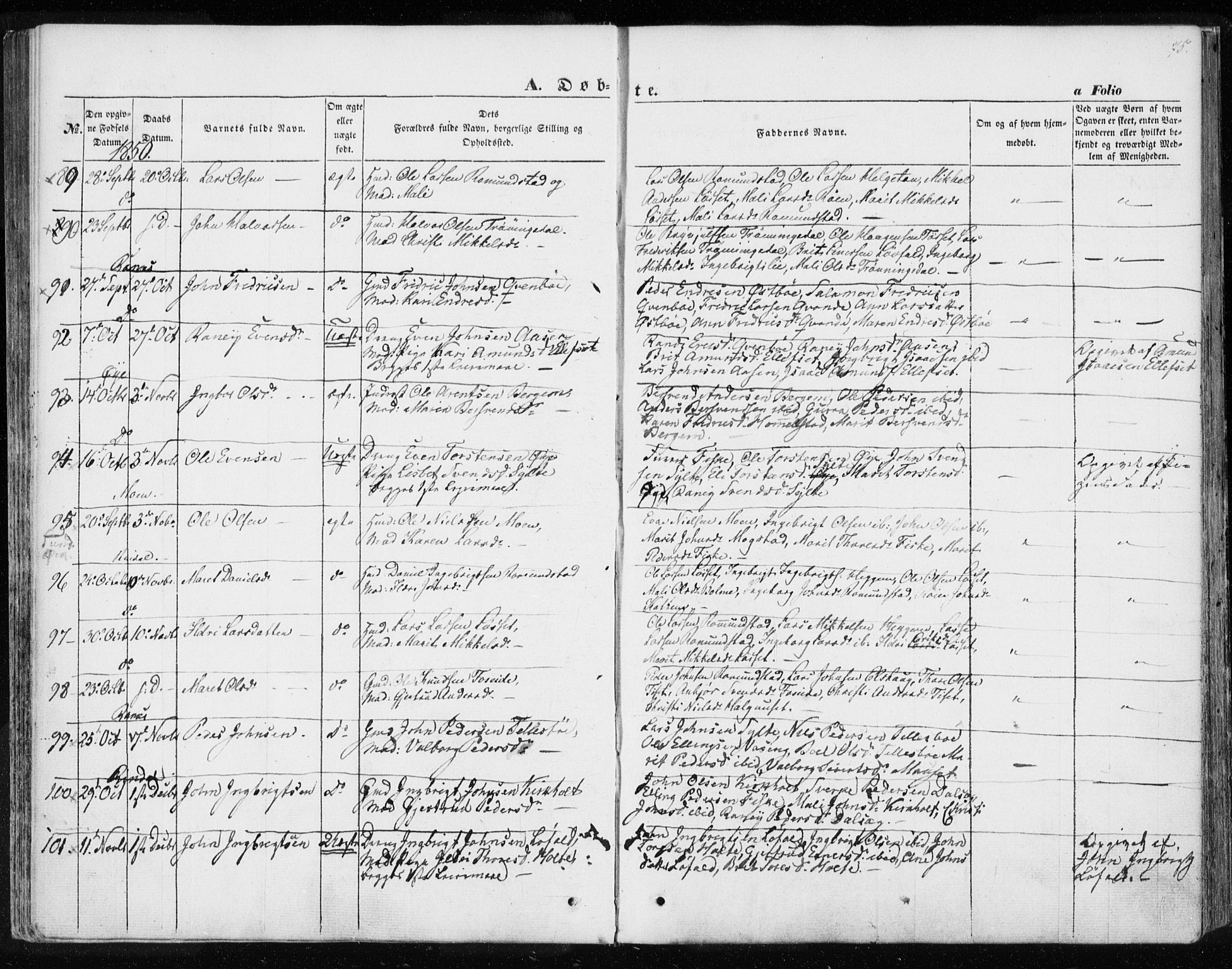 Ministerialprotokoller, klokkerbøker og fødselsregistre - Møre og Romsdal, AV/SAT-A-1454/595/L1043: Parish register (official) no. 595A05, 1843-1851, p. 75