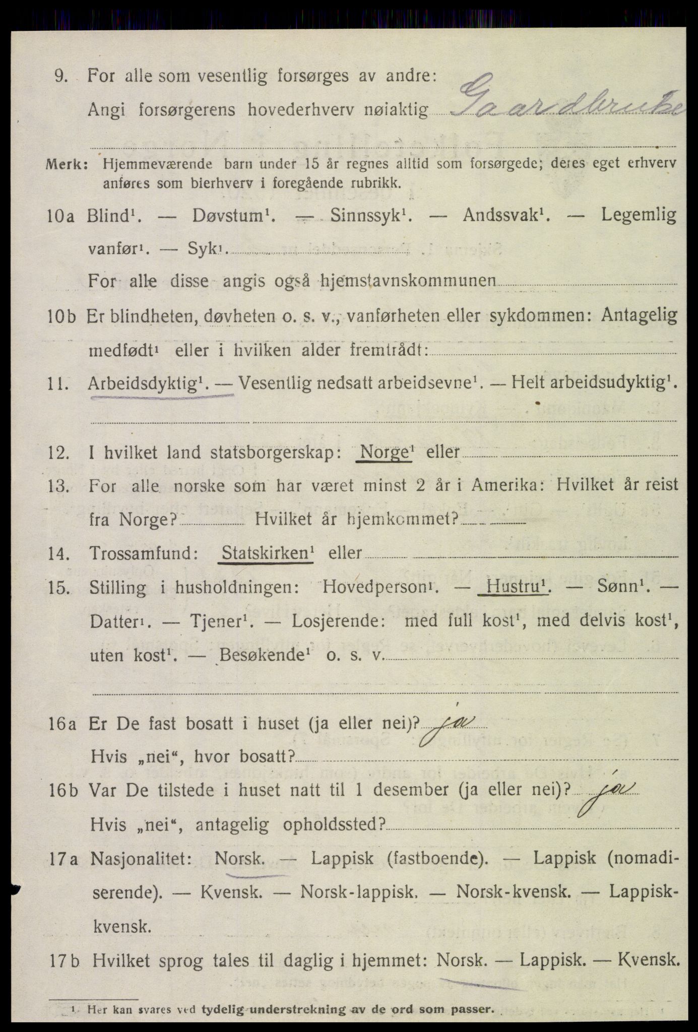 SAT, 1920 census for Inderøy, 1920, p. 5606