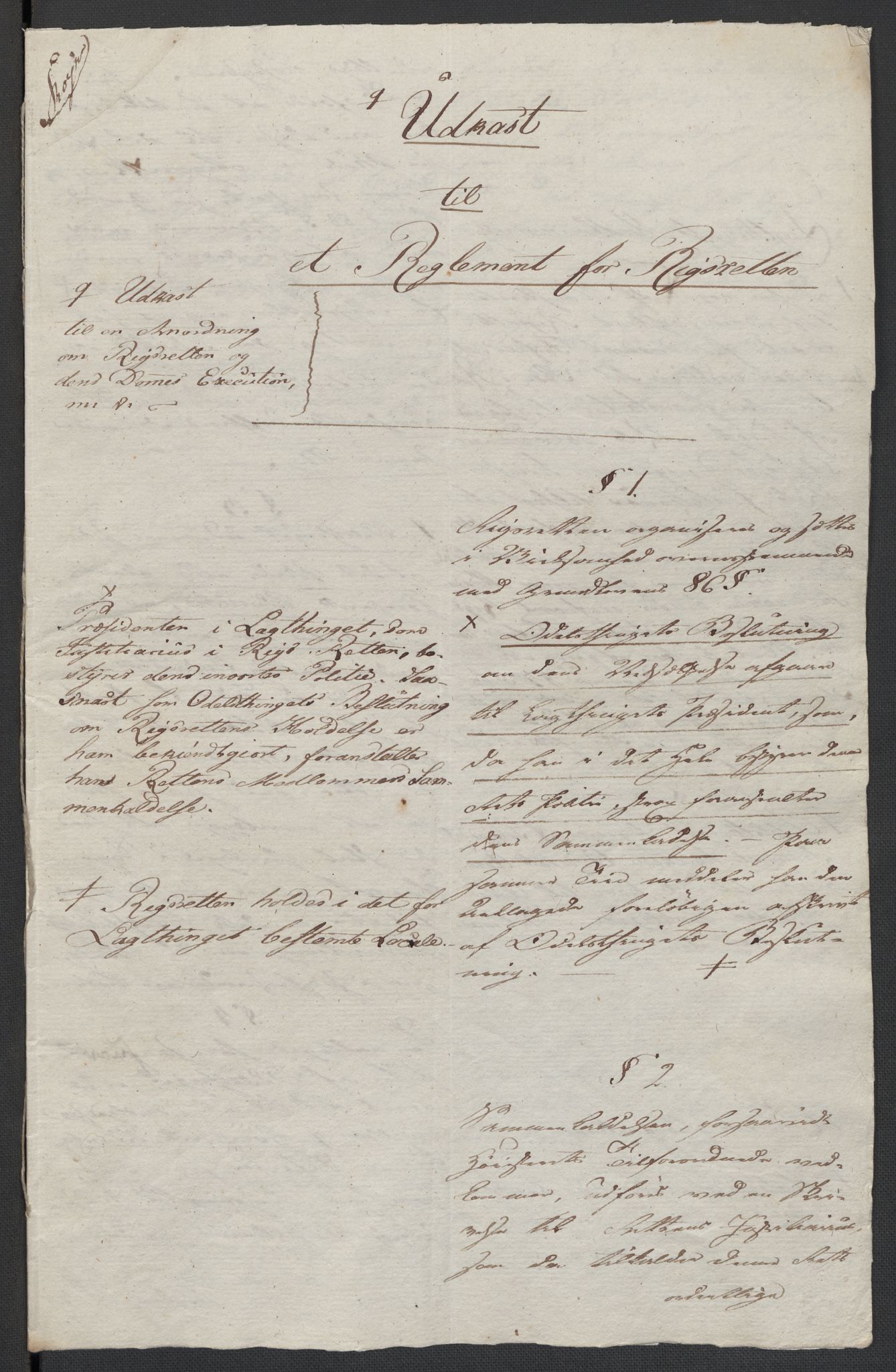 Christie, Wilhelm Frimann Koren, AV/RA-PA-0014/F/L0005: Christies dokumenter fra Stortinget, 1815-1816, p. 148