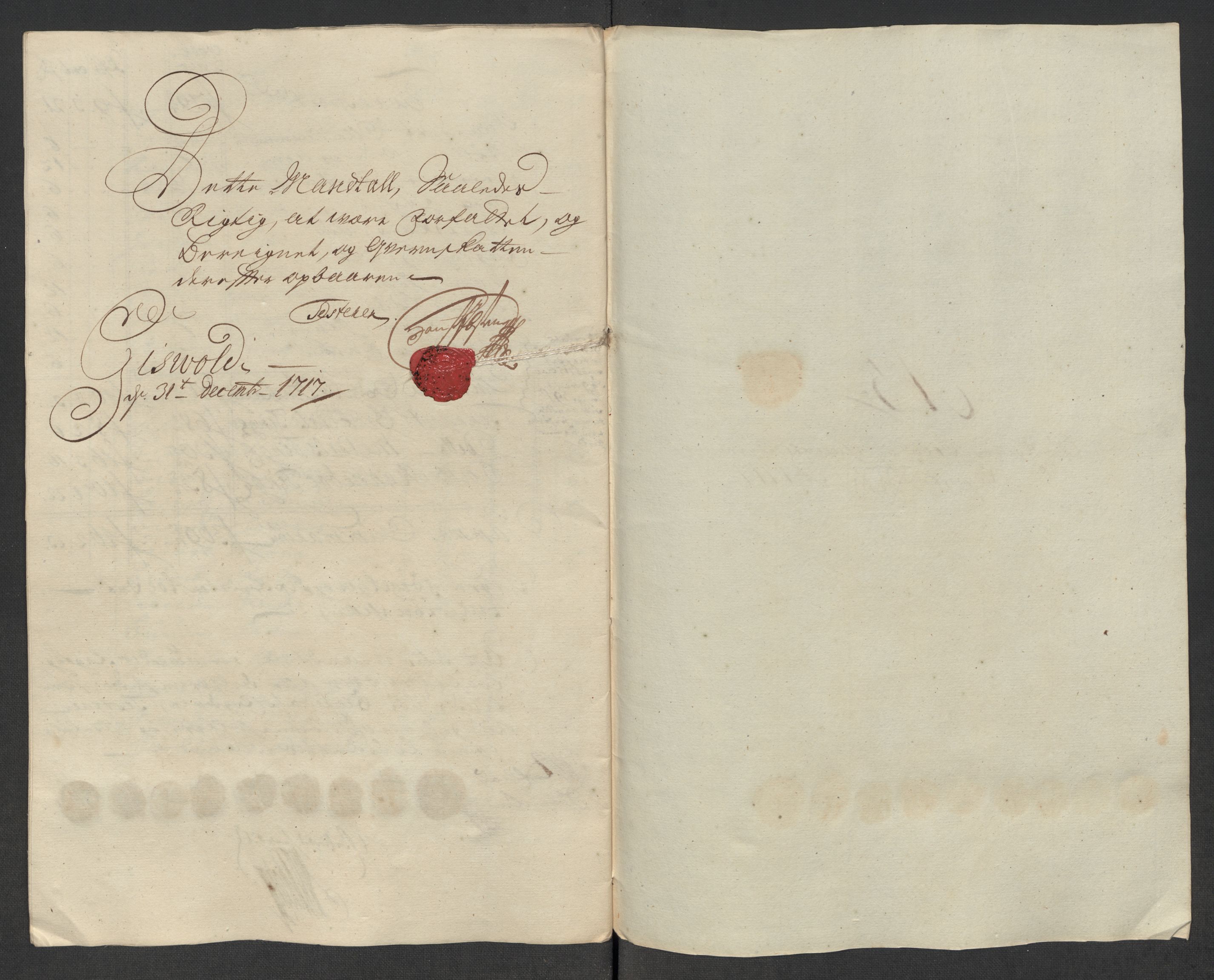 Rentekammeret inntil 1814, Reviderte regnskaper, Fogderegnskap, AV/RA-EA-4092/R60/L3969: Fogderegnskap Orkdal og Gauldal, 1717, p. 137