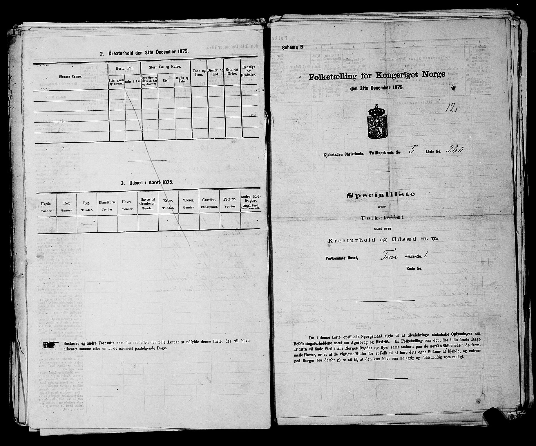 RA, 1875 census for 0301 Kristiania, 1875, p. 787