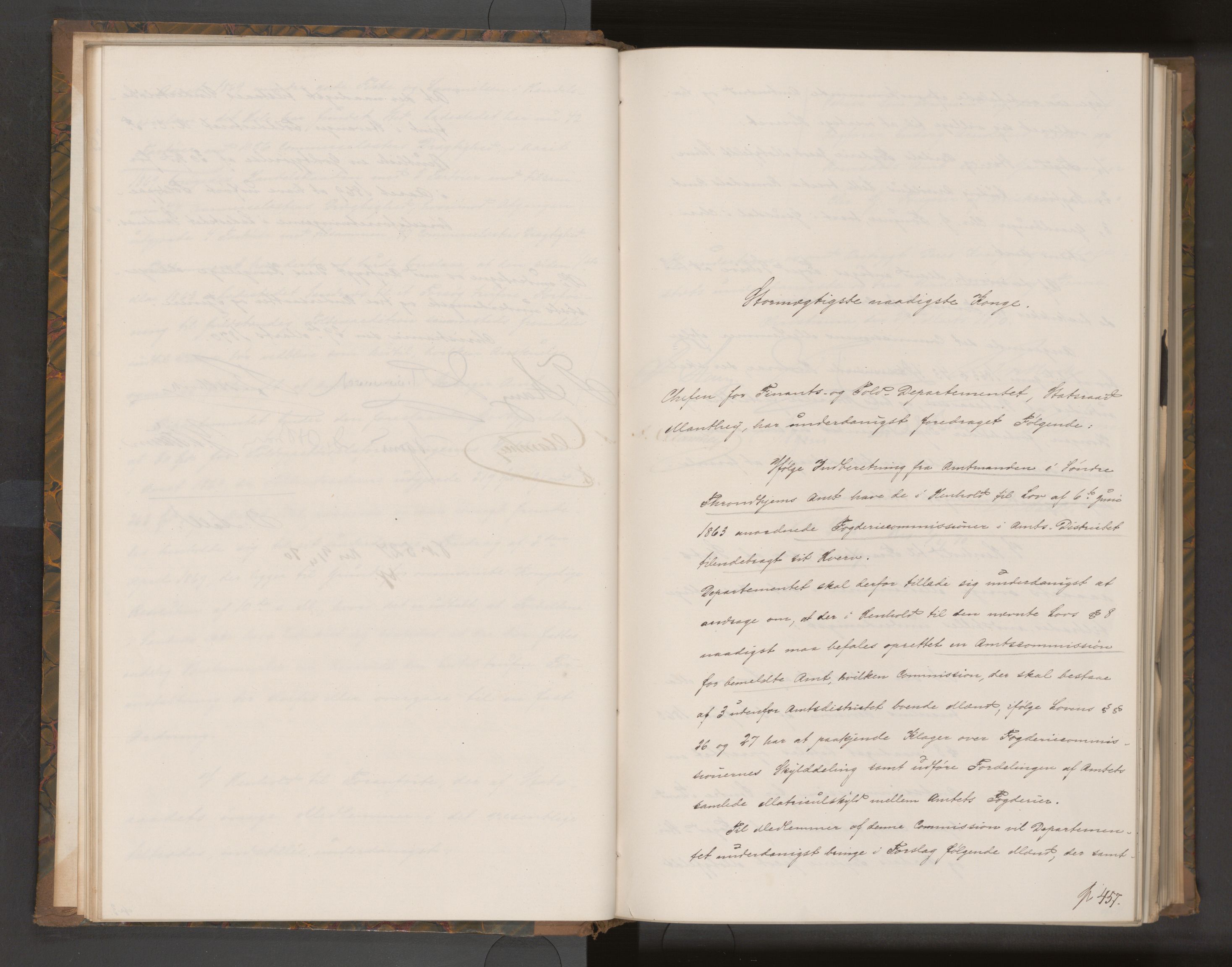 Statsrådsavdelingen i Stockholm, AV/RA-S-1003/D/Da/L0515: Regjeringsinnstillinger nr. 451-600, 1870