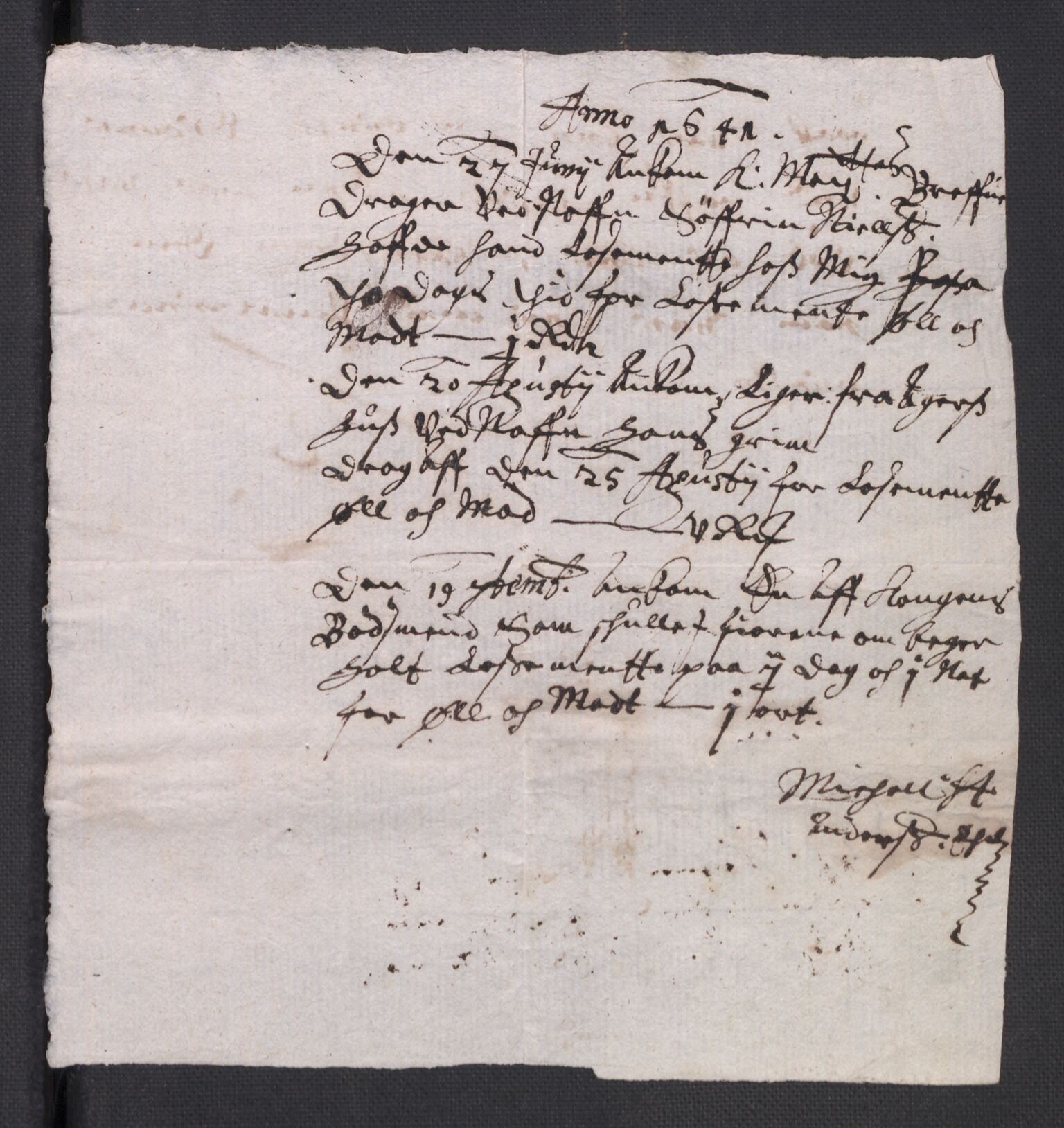 Rentekammeret inntil 1814, Reviderte regnskaper, Byregnskaper, AV/RA-EA-4066/R/Ro/L0299: [O2] By- og kontribusjonsregnskap, 1639-1661, p. 81