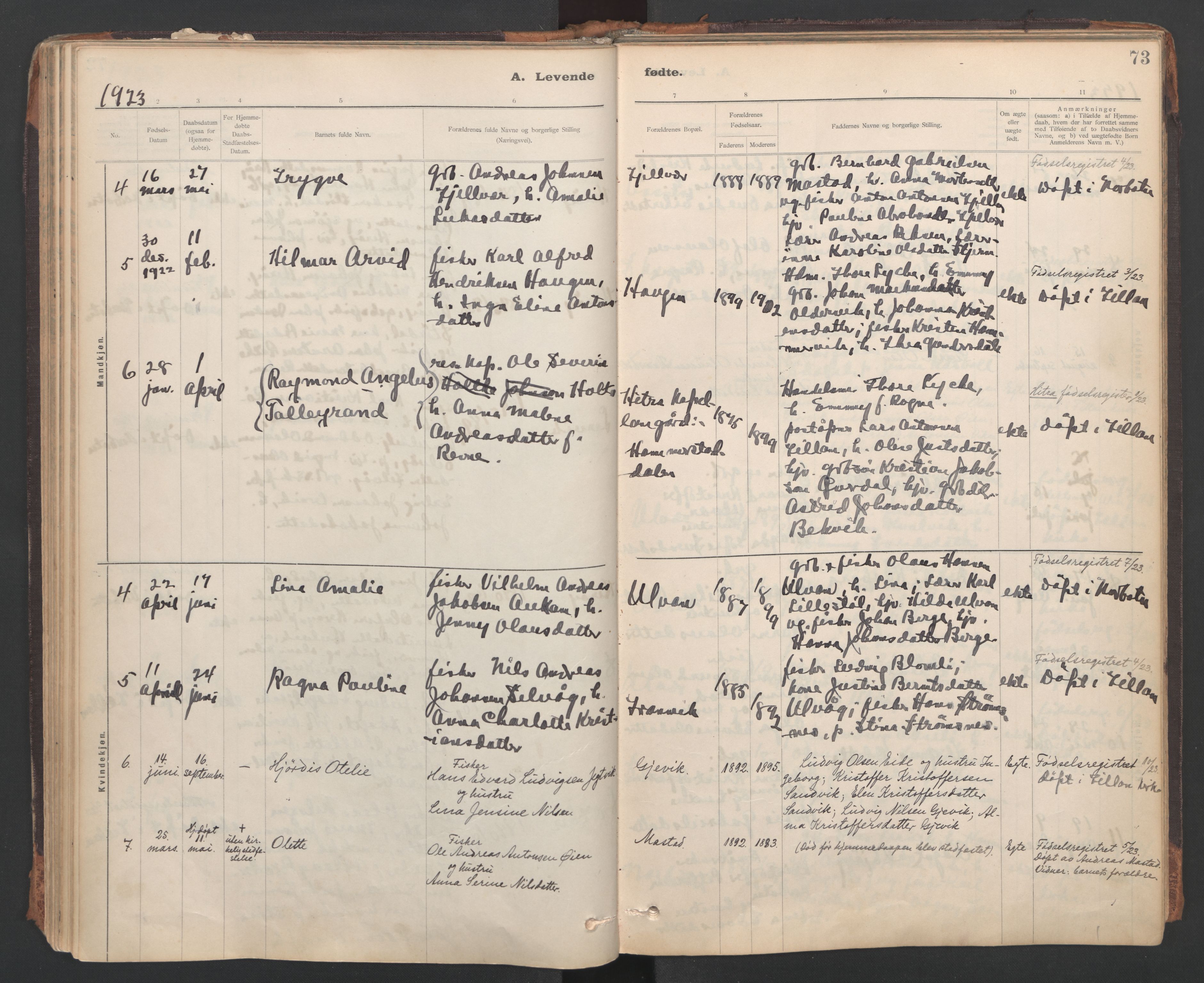 Ministerialprotokoller, klokkerbøker og fødselsregistre - Sør-Trøndelag, AV/SAT-A-1456/637/L0559: Parish register (official) no. 637A02, 1899-1923, p. 73