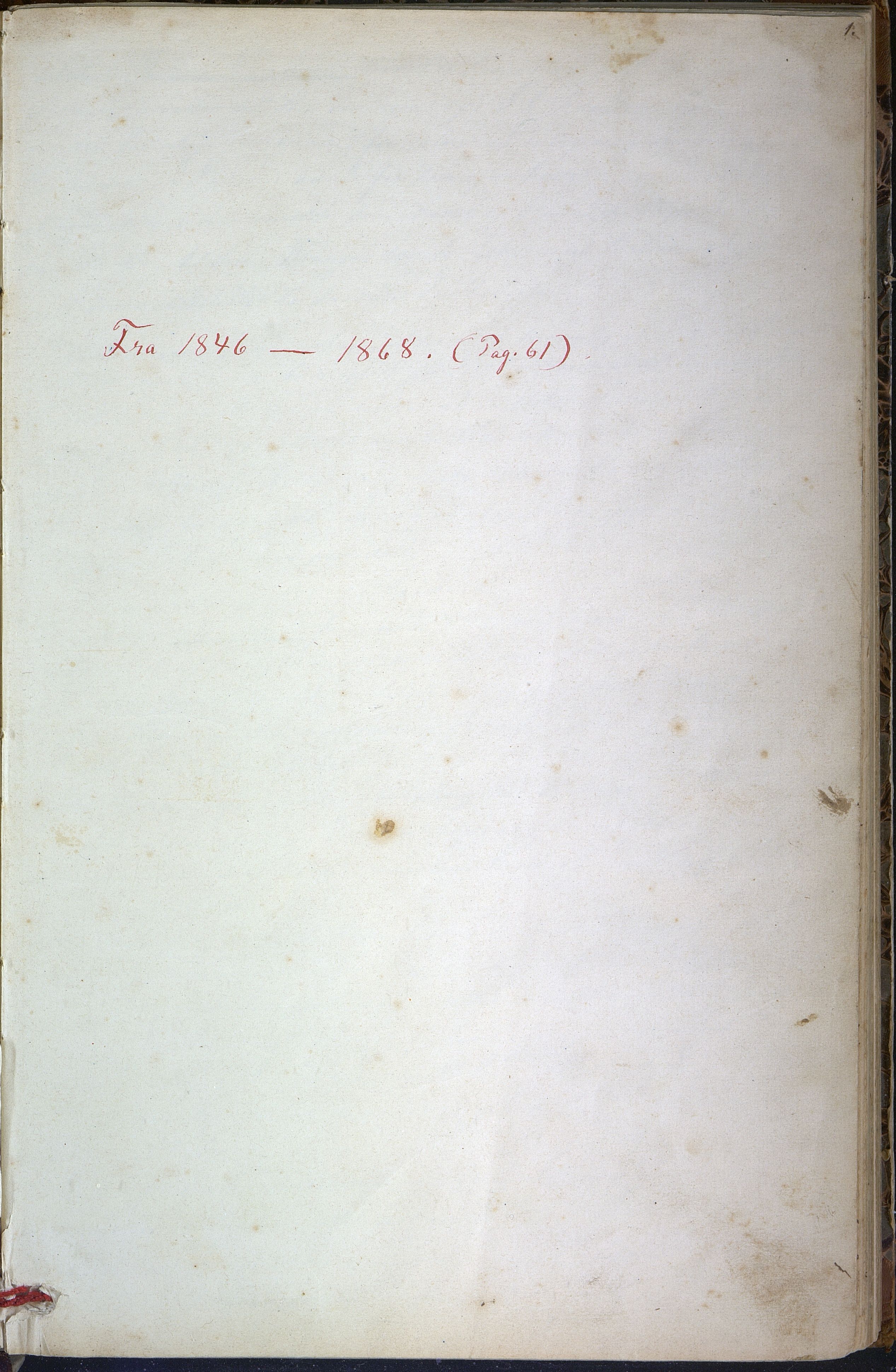 Hisøy kommune frem til 1991, AAKS/KA0922-PK/01/01b/L0001: Møtebok sognet, 1846-1868, p. 1