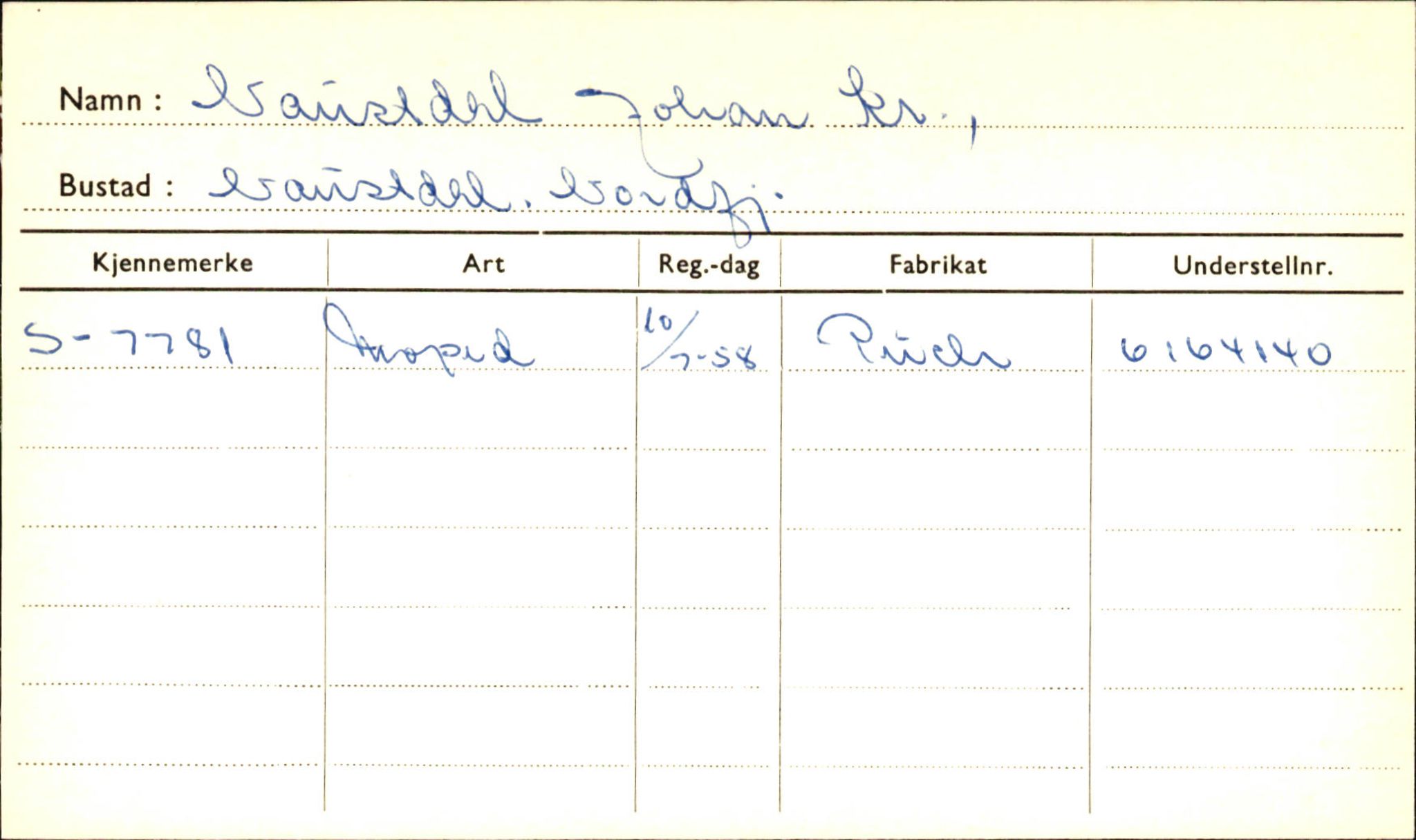 Statens vegvesen, Sogn og Fjordane vegkontor, AV/SAB-A-5301/4/F/L0001D: Eigarregister Fjordane til 1.6.1961, 1930-1961, p. 810