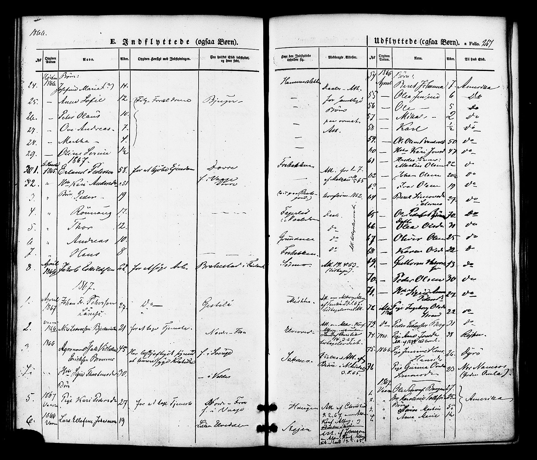 Målselv sokneprestembete, SATØ/S-1311/G/Ga/Gaa/L0008kirke: Parish register (official) no. 8, 1851-1877, p. 267