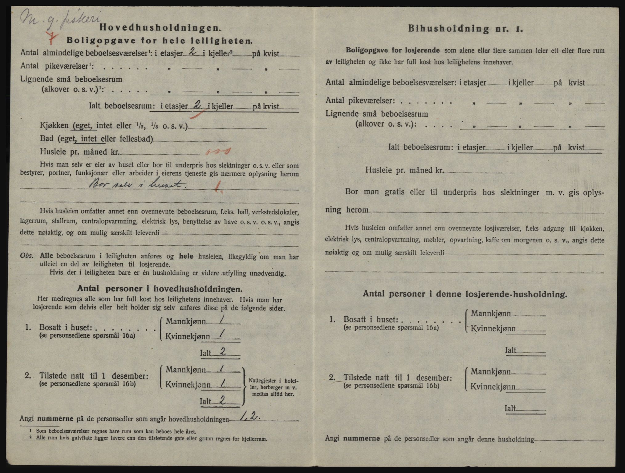 SATØ, 1920 census for Vadsø, 1920, p. 1175