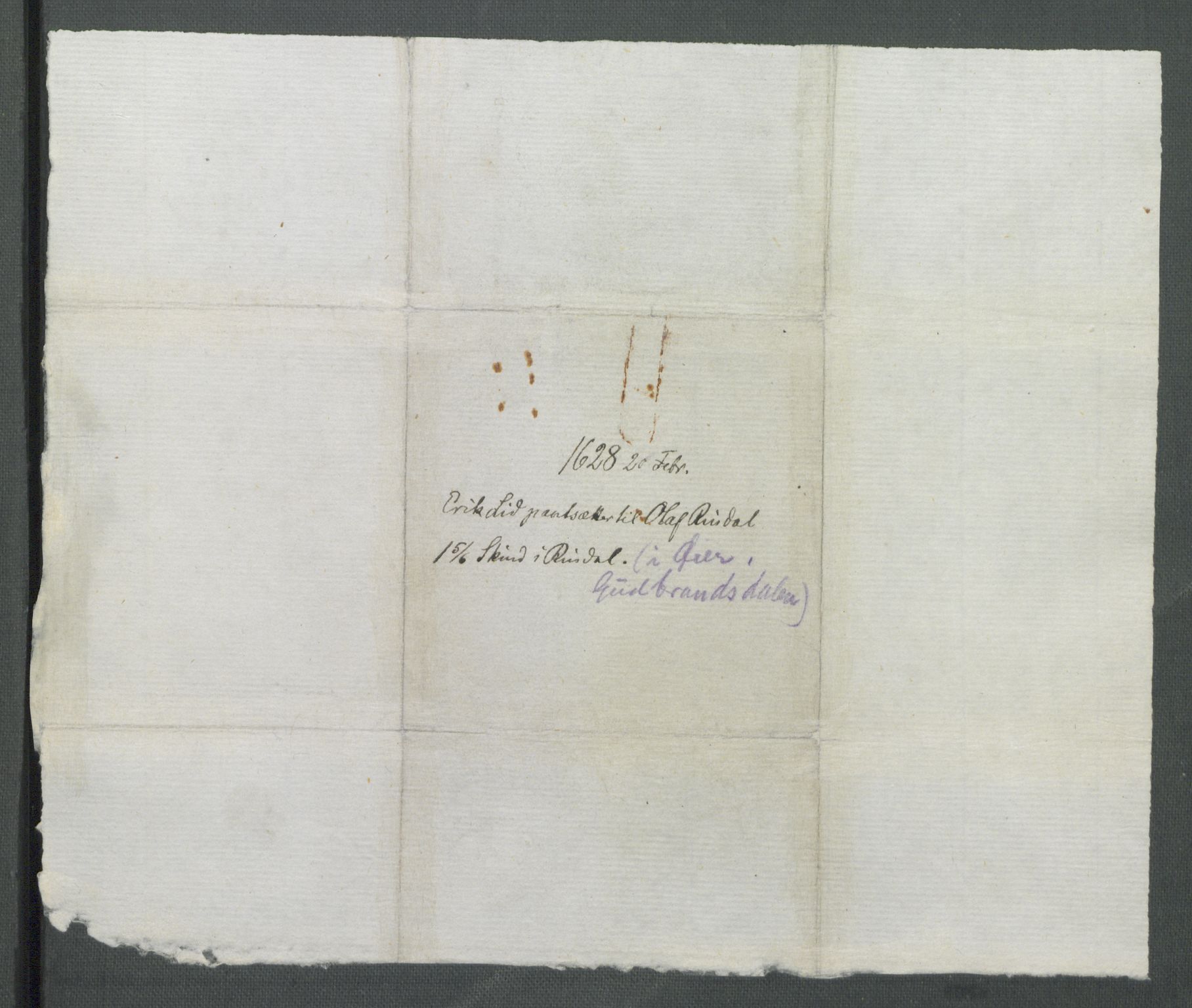 Riksarkivets diplomsamling, AV/RA-EA-5965/F02/L0137: Dokumenter, 1627-1628, p. 41