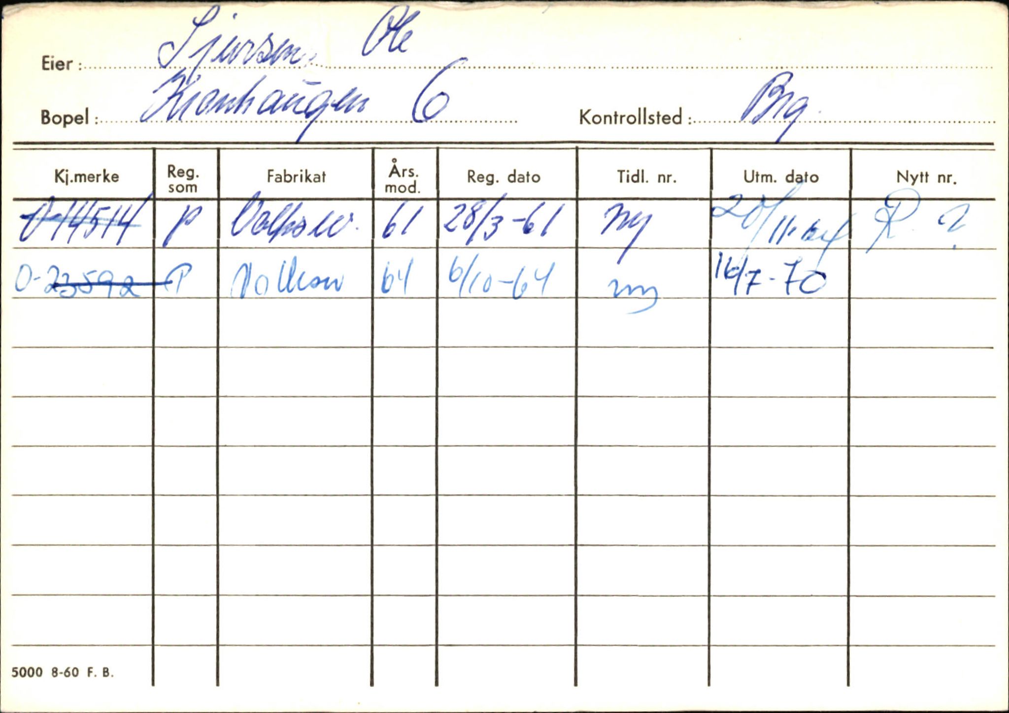 Statens vegvesen, Hordaland vegkontor, AV/SAB-A-5201/2/Hb/L0031: O-eierkort S, 1920-1971, p. 54