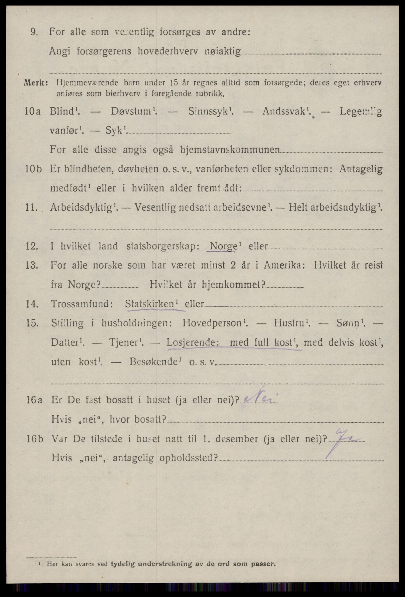 SAT, 1920 census for Ålvundeid, 1920, p. 503