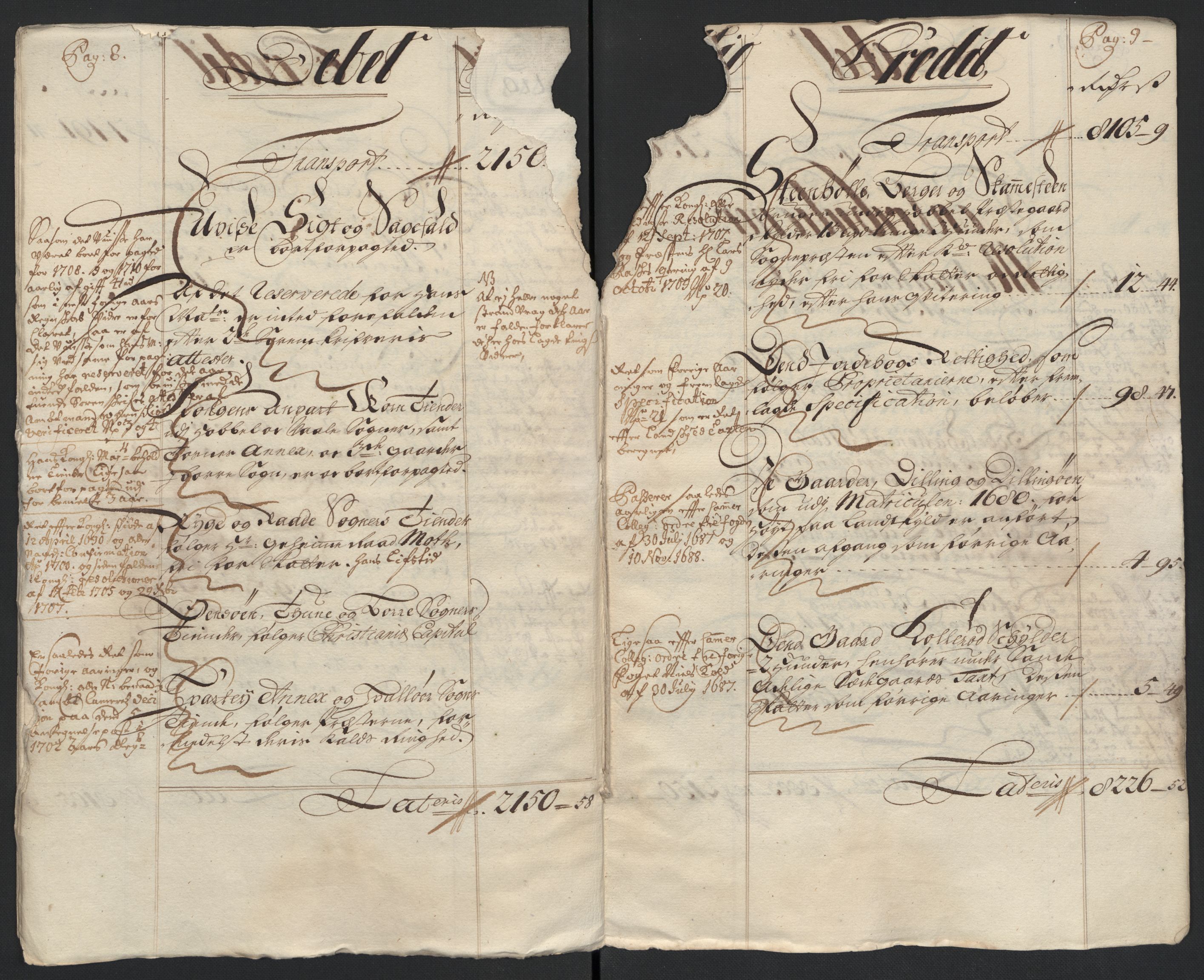 Rentekammeret inntil 1814, Reviderte regnskaper, Fogderegnskap, AV/RA-EA-4092/R04/L0135: Fogderegnskap Moss, Onsøy, Tune, Veme og Åbygge, 1709-1710, p. 18