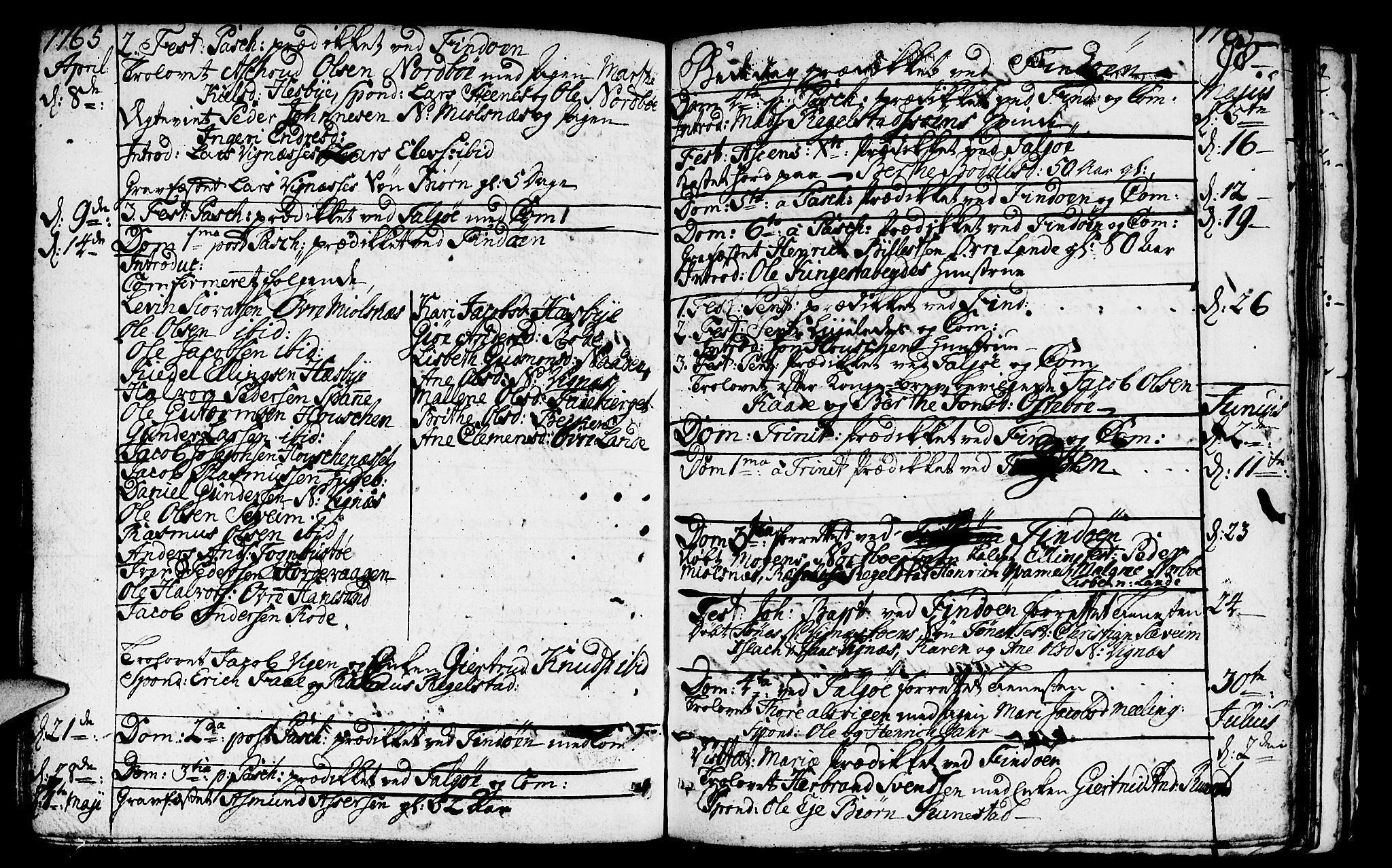 Finnøy sokneprestkontor, SAST/A-101825/H/Ha/Haa/L0004: Parish register (official) no. A 4, 1746-1772, p. 98