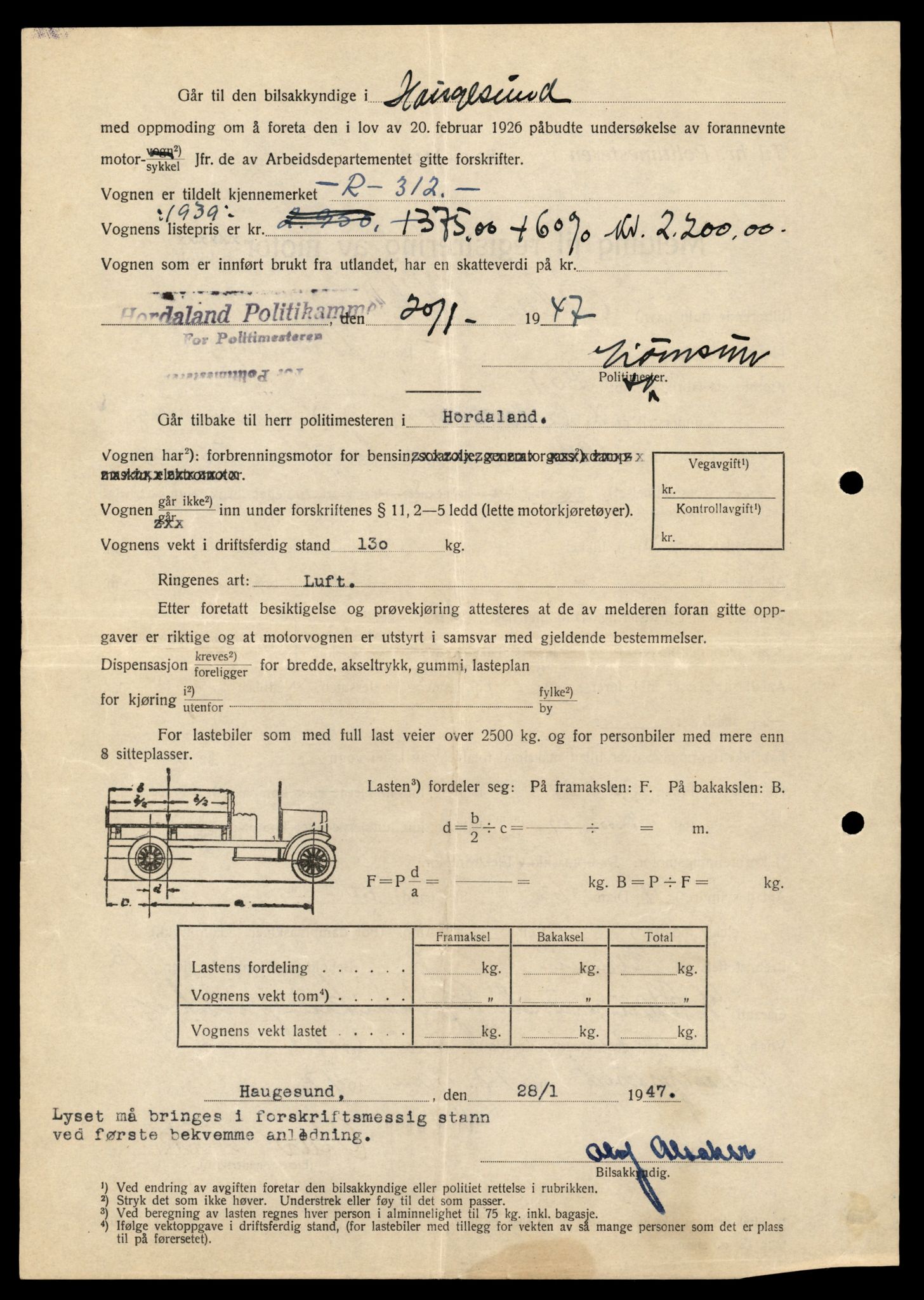 Møre og Romsdal vegkontor - Ålesund trafikkstasjon, AV/SAT-A-4099/F/Fe/L0026: Registreringskort for kjøretøy T 11046 - T 11160, 1927-1998, p. 1240