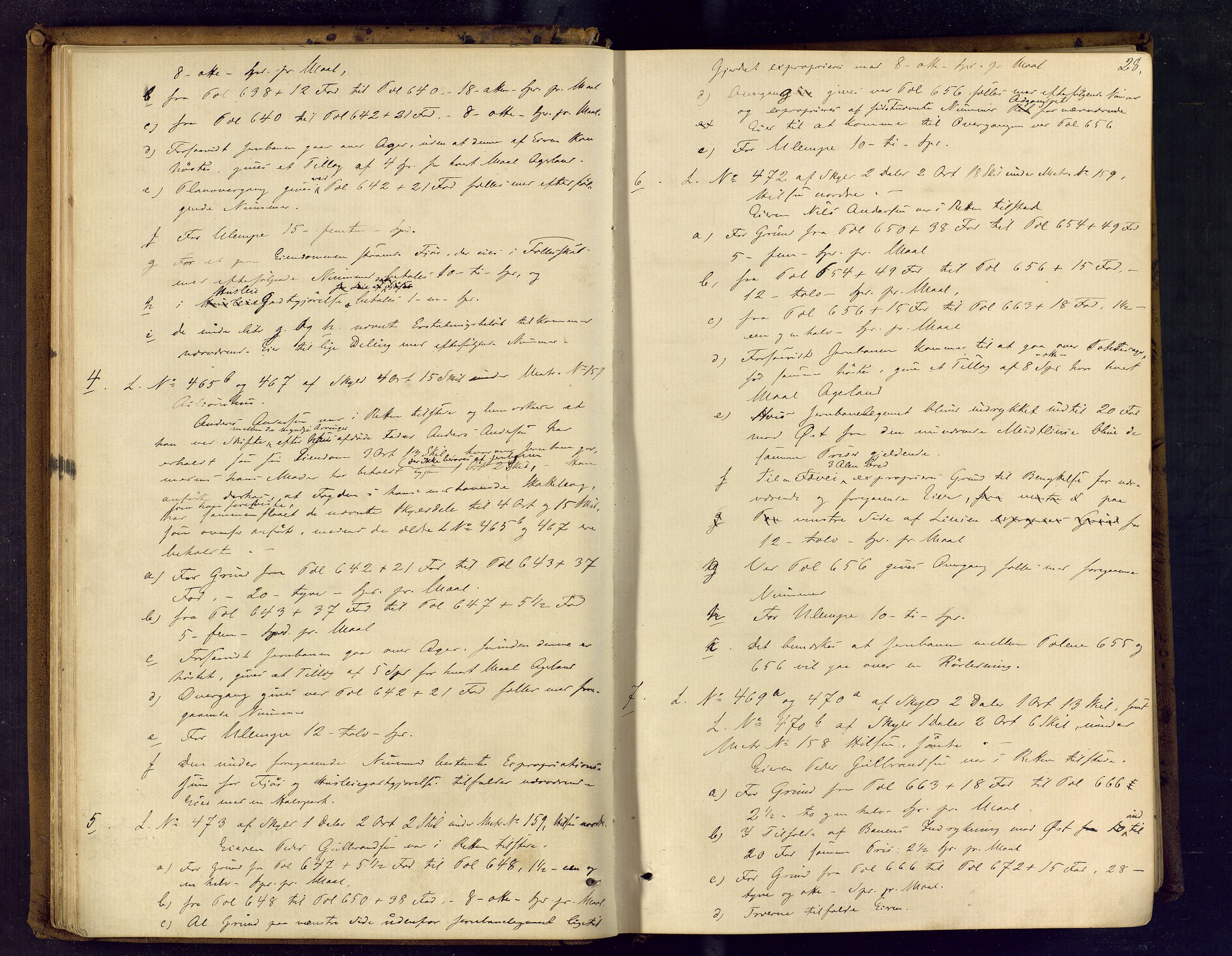 Eiker, Modum og Sigdal sorenskriveri, AV/SAKO-A-123/F/Fc/L0012: Ekstrarettsprotokoll - Modum, 1869-1883, p. 28