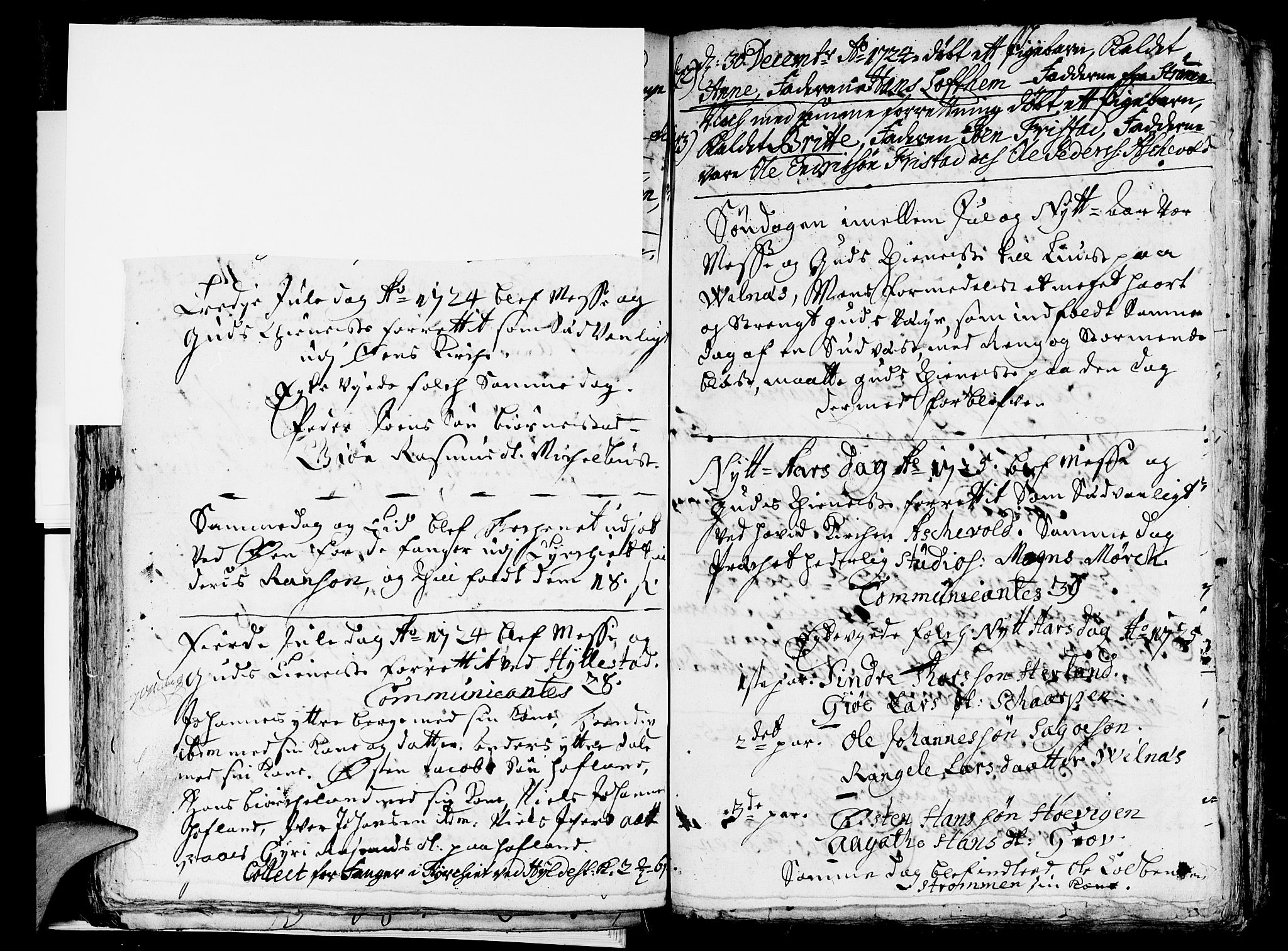 Askvoll sokneprestembete, SAB/A-79501/H/Haa/Haaa/L0005: Parish register (official) no. A 5, 1722-1733, p. 87