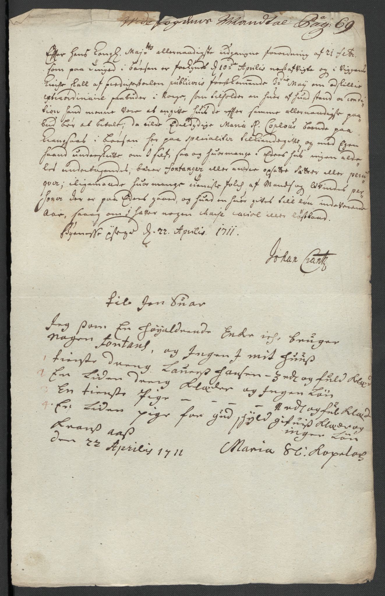 Rentekammeret inntil 1814, Reviderte regnskaper, Fogderegnskap, AV/RA-EA-4092/R61/L4112: Fogderegnskap Strinda og Selbu, 1711, p. 366