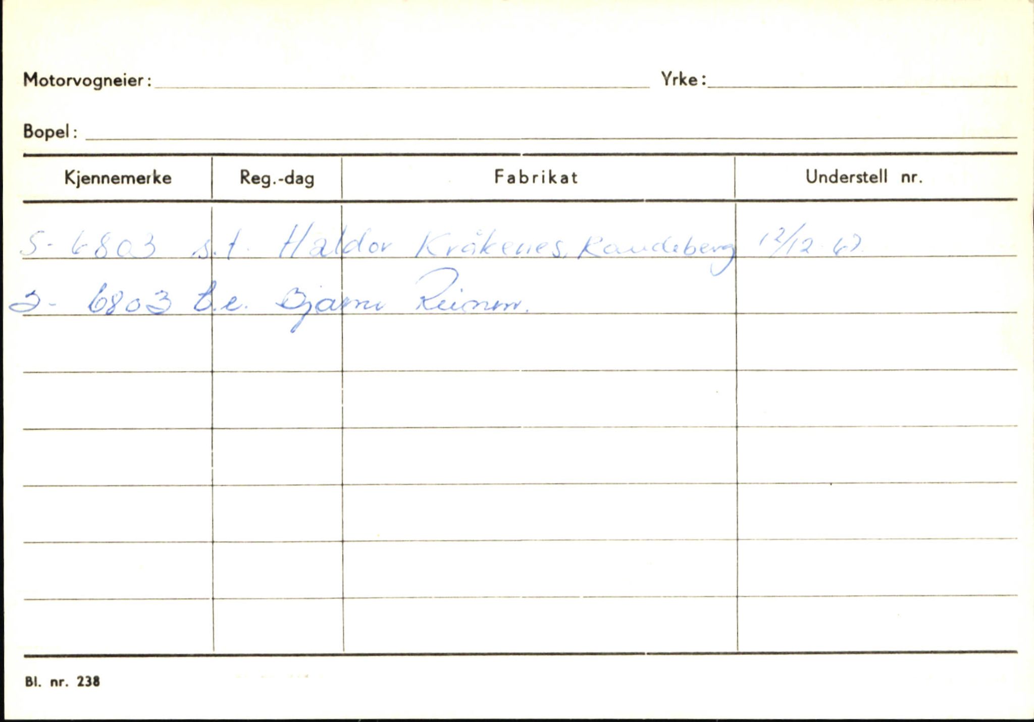 Statens vegvesen, Sogn og Fjordane vegkontor, SAB/A-5301/4/F/L0145: Registerkort Vågsøy S-Å. Årdal I-P, 1945-1975, p. 771