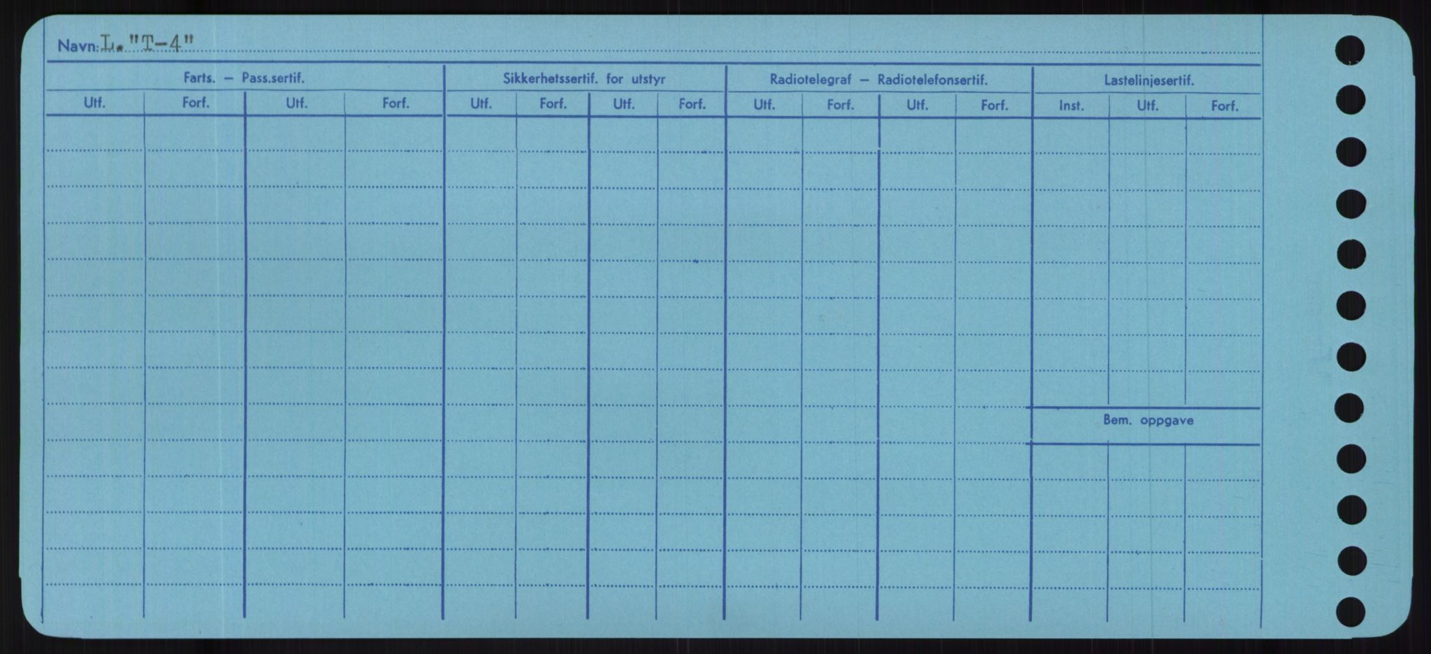 Sjøfartsdirektoratet med forløpere, Skipsmålingen, AV/RA-S-1627/H/Hc/L0001: Lektere, A-Y, p. 418