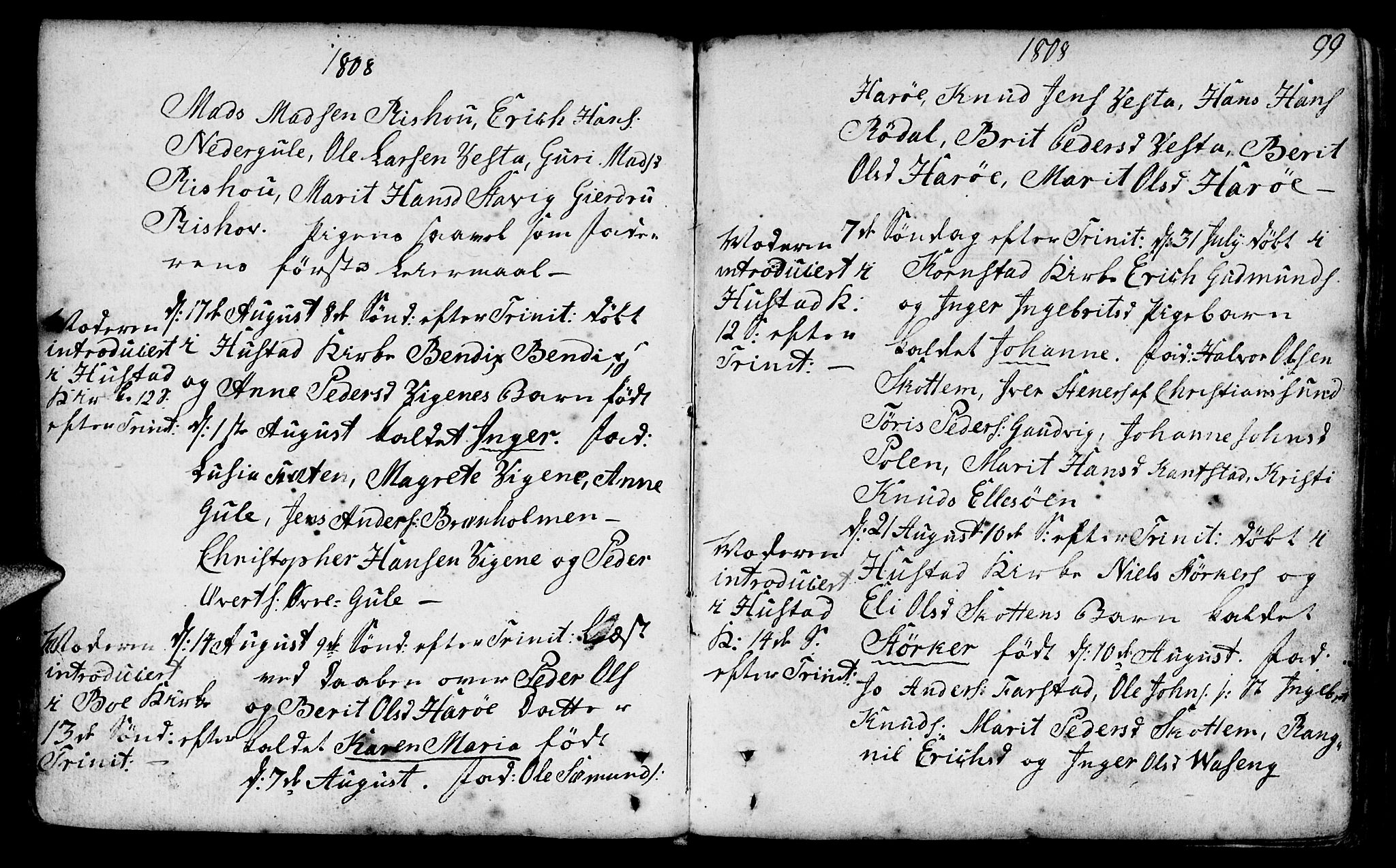 Ministerialprotokoller, klokkerbøker og fødselsregistre - Møre og Romsdal, SAT/A-1454/566/L0761: Parish register (official) no. 566A02 /1, 1767-1817, p. 99
