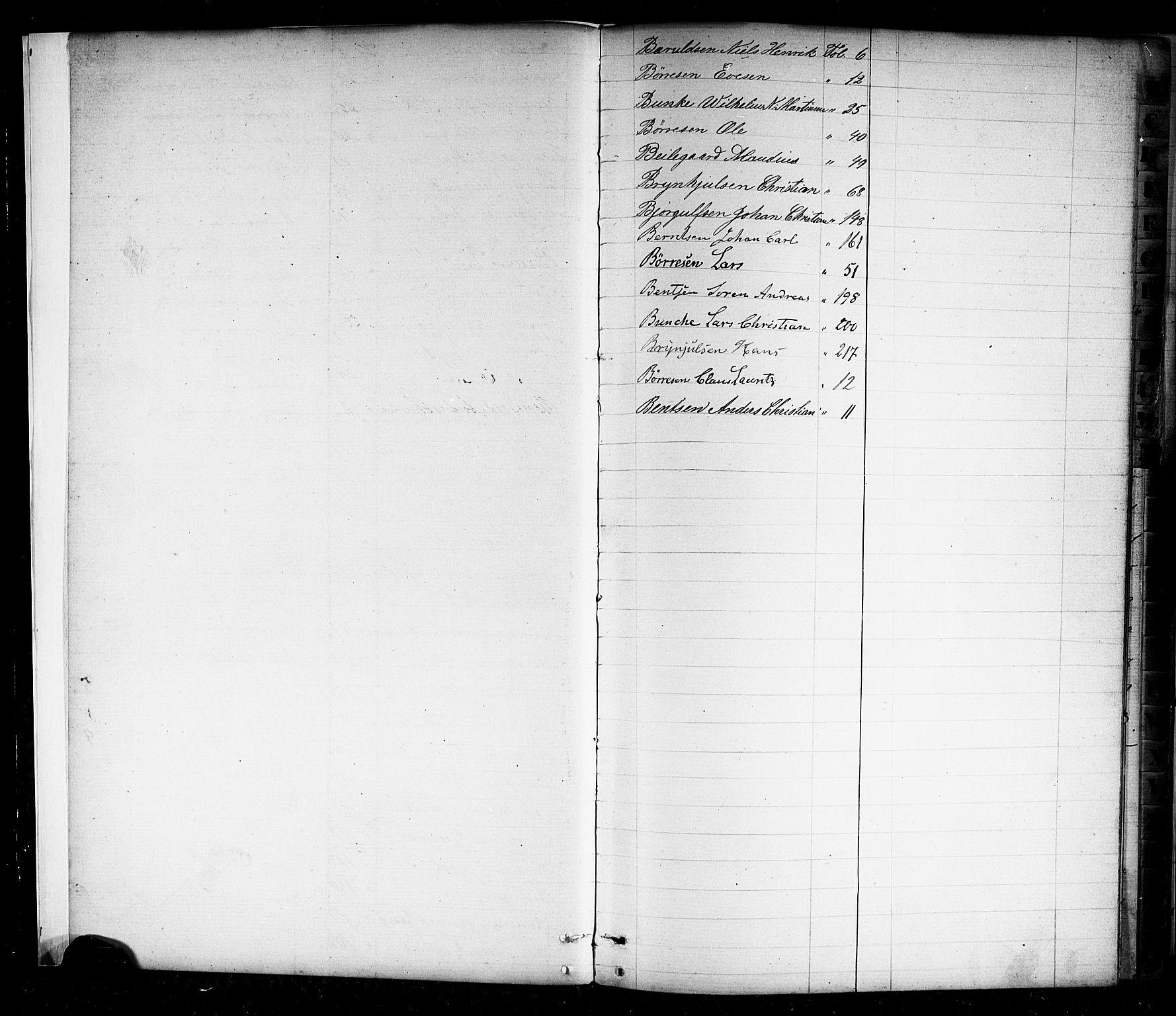 Kragerø innrulleringskontor, AV/SAKO-A-830/F/Fb/L0001: Annotasjonsrulle, 1860-1868, p. 4