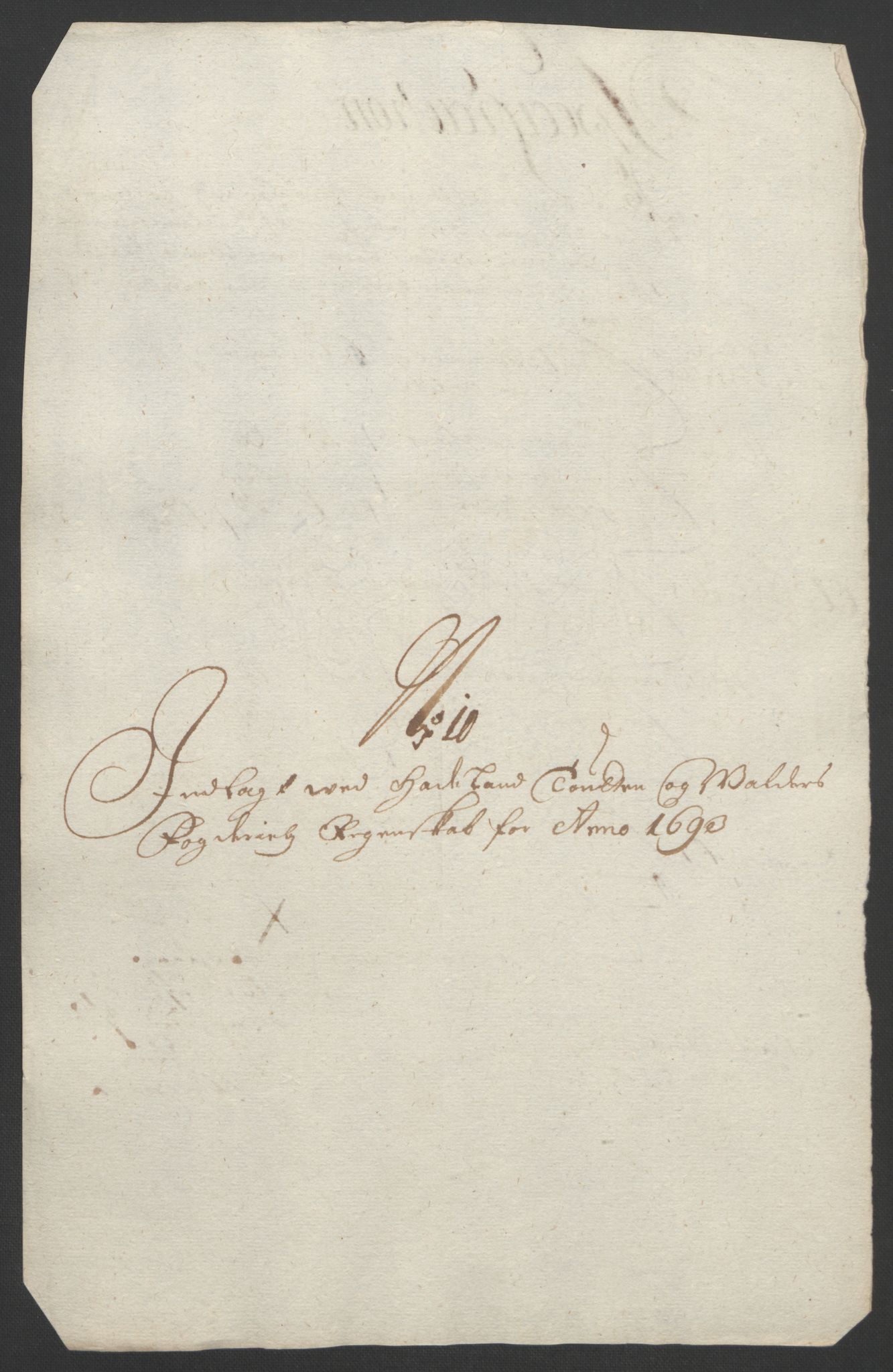Rentekammeret inntil 1814, Reviderte regnskaper, Fogderegnskap, RA/EA-4092/R18/L1292: Fogderegnskap Hadeland, Toten og Valdres, 1693-1694, p. 158