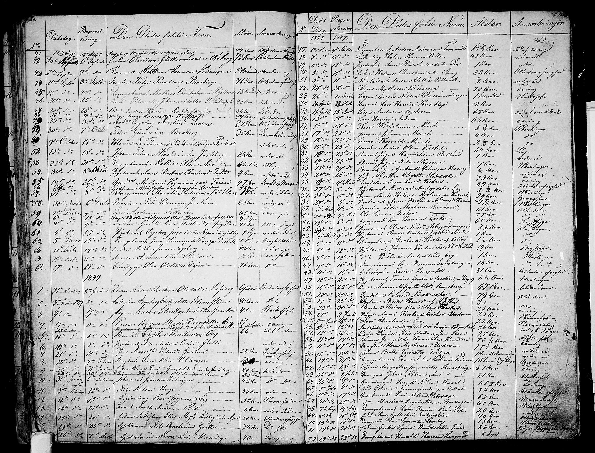 Sem kirkebøker, AV/SAKO-A-5/G/Ga/L0003: Parish register (copy) no. I 3, 1844-1855, p. 166-167